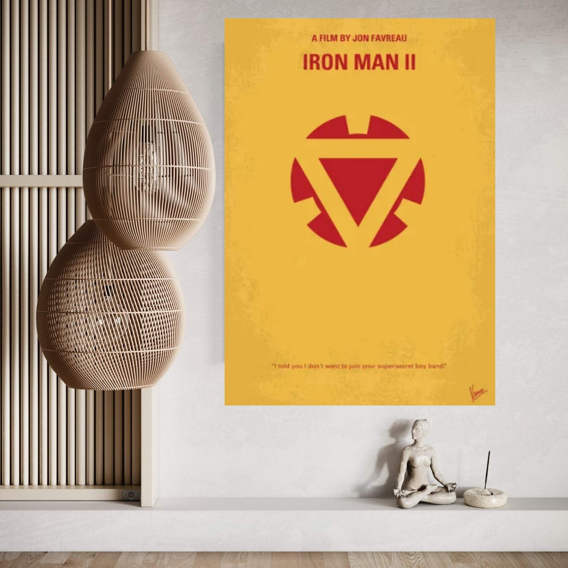 Iron Man 2 Poster Canvas Wall Art - Y Canvas