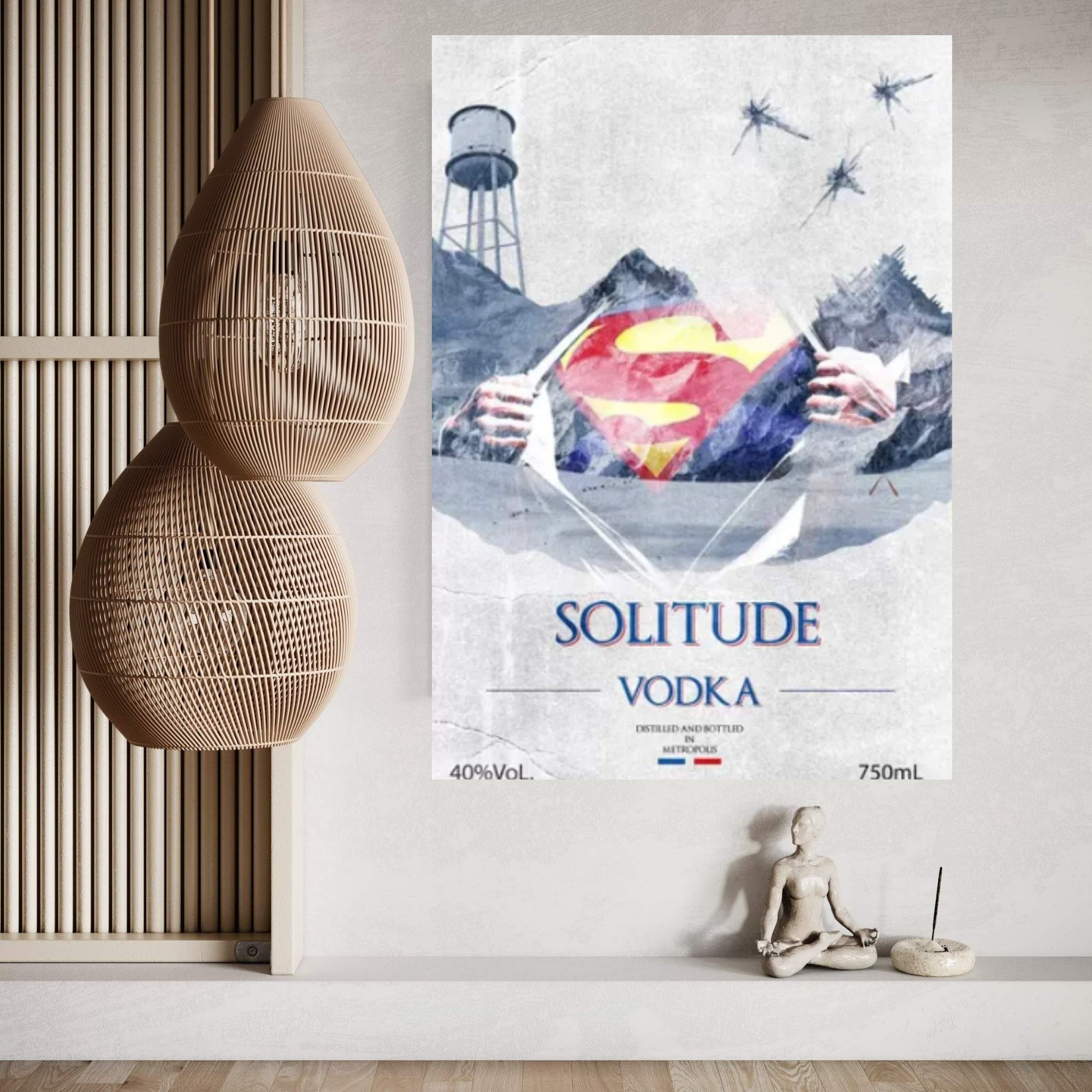 Solitude Vodka Canvas Wall Art - Y Canvas