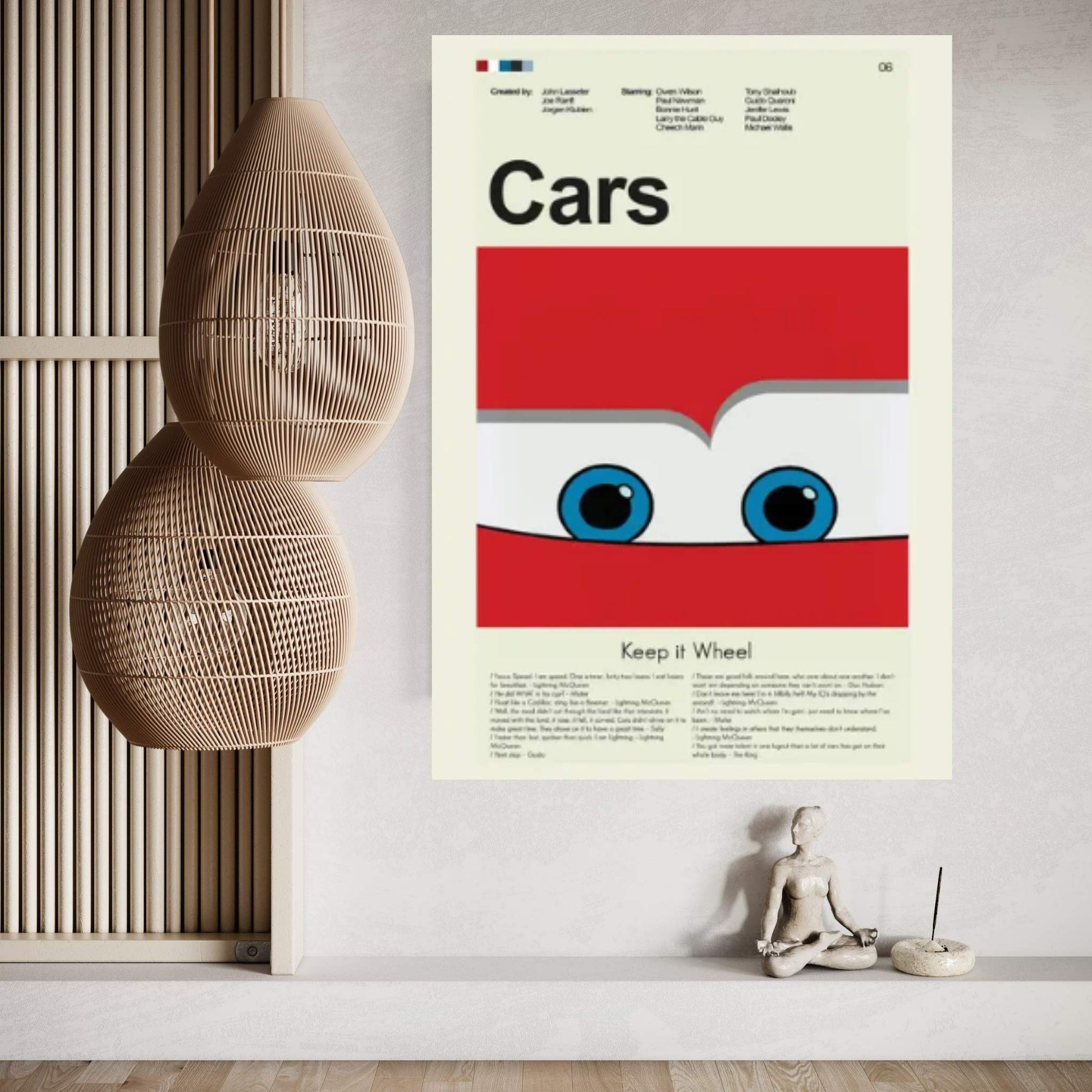 Cars Canvas Wall Art - Y Canvas