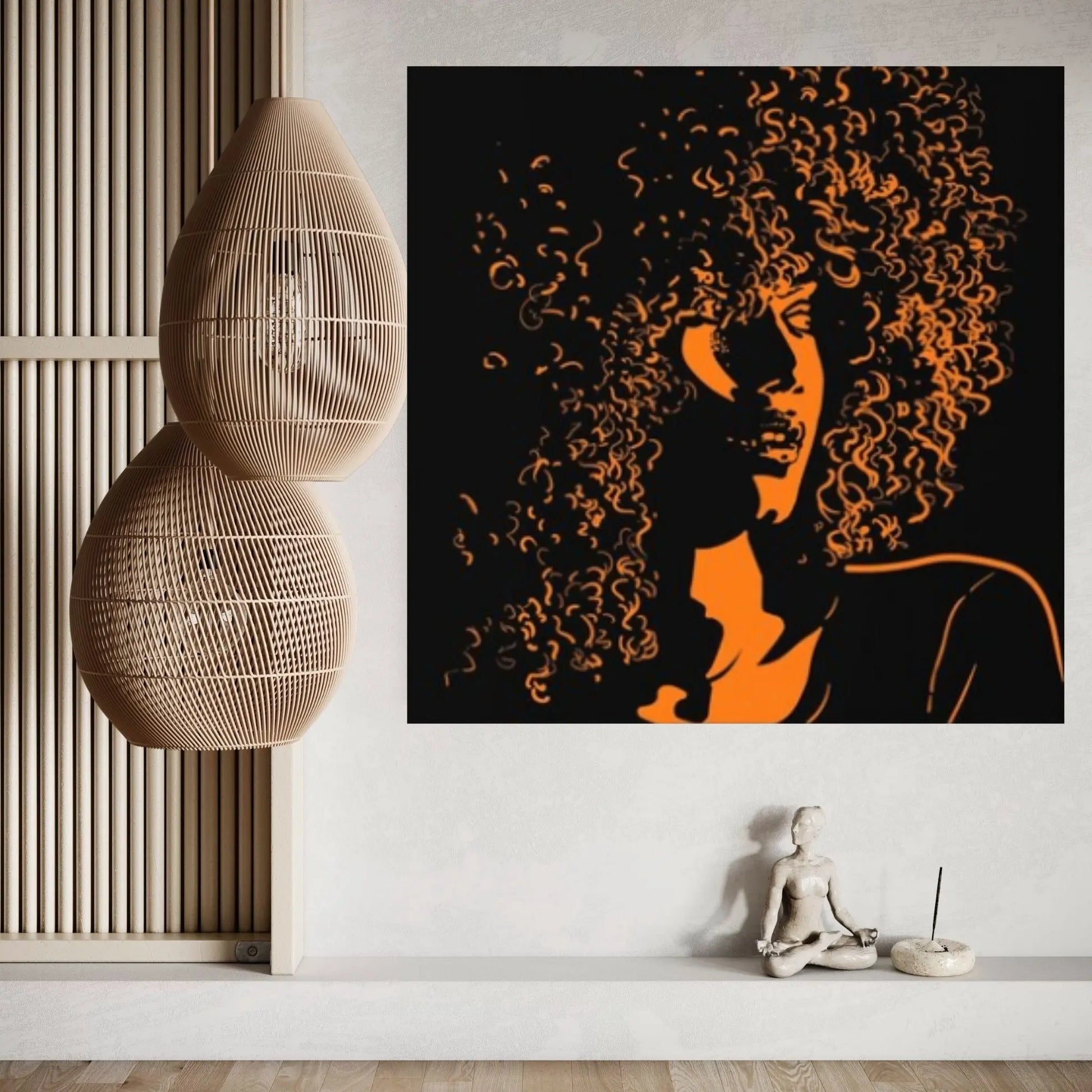 African Woman Art, African Woman Canvas - Y Canvas