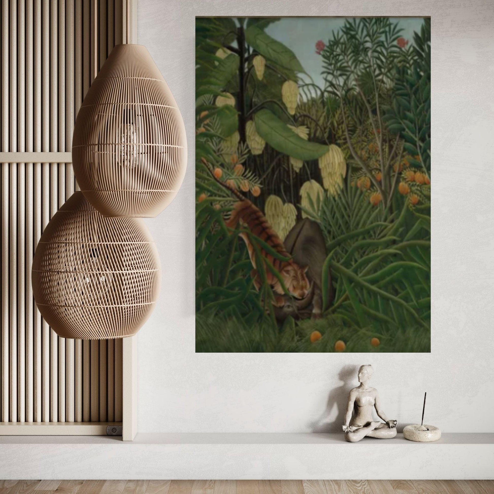 Henri Rousseau The Dream Canvas Wall Art Poster, Henri Rousseau Wall Art, Henri Rousseau Canvas - Y Canvas