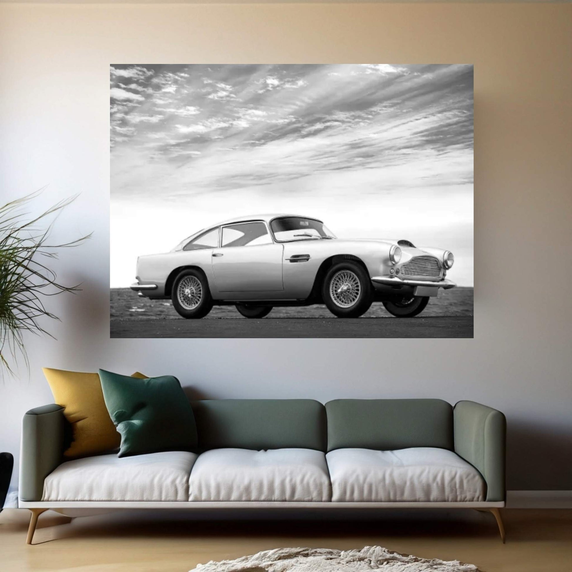 Aston-Martn DB4 1959 Canvas Wall Art - Y Canvas