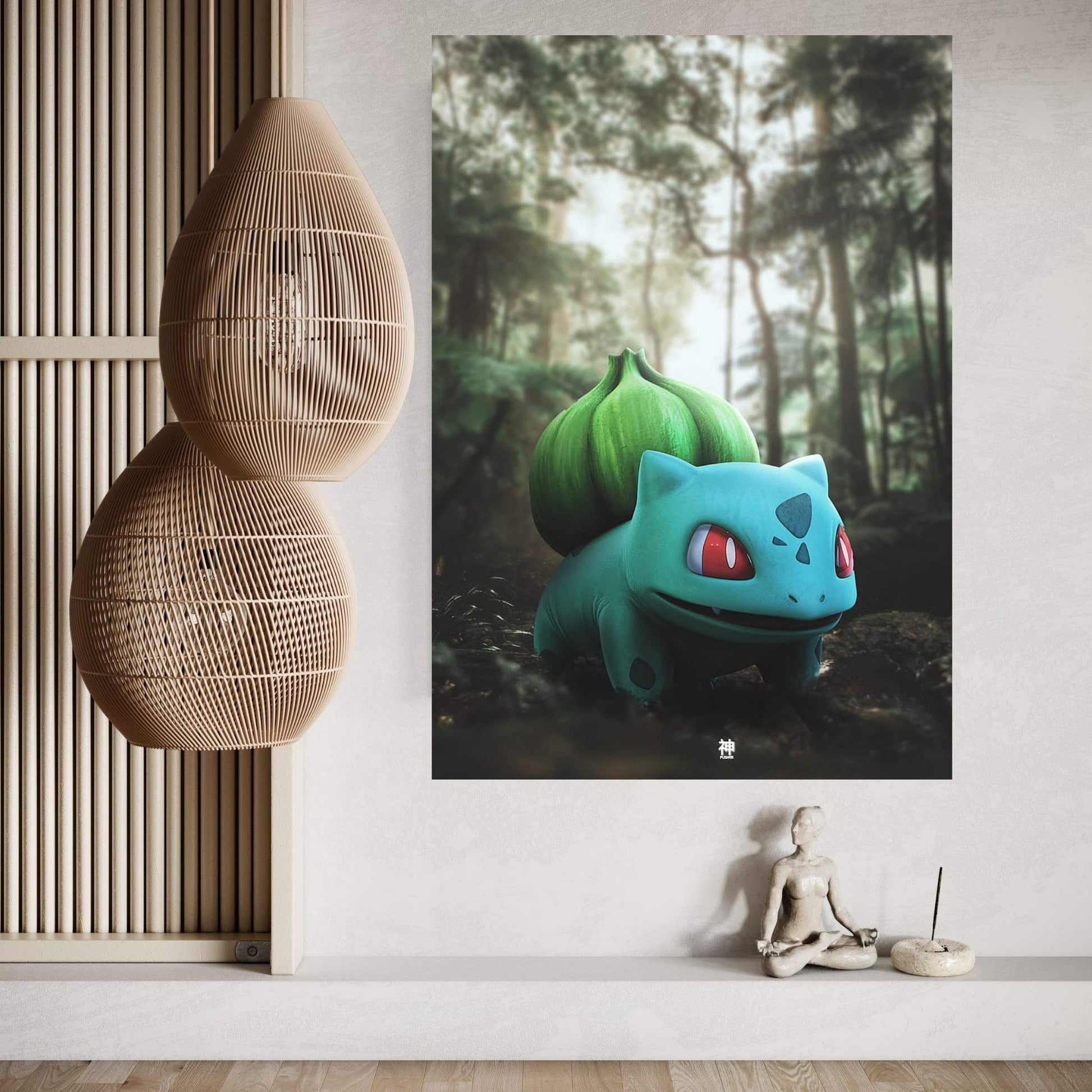 Pokémon - Bulbasaur Canvas Wall Art - Y Canvas