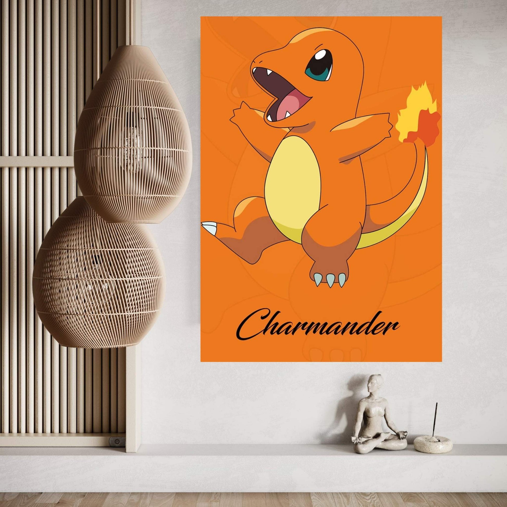 Pokémon - Charmender Canvas Wall Art - Y Canvas