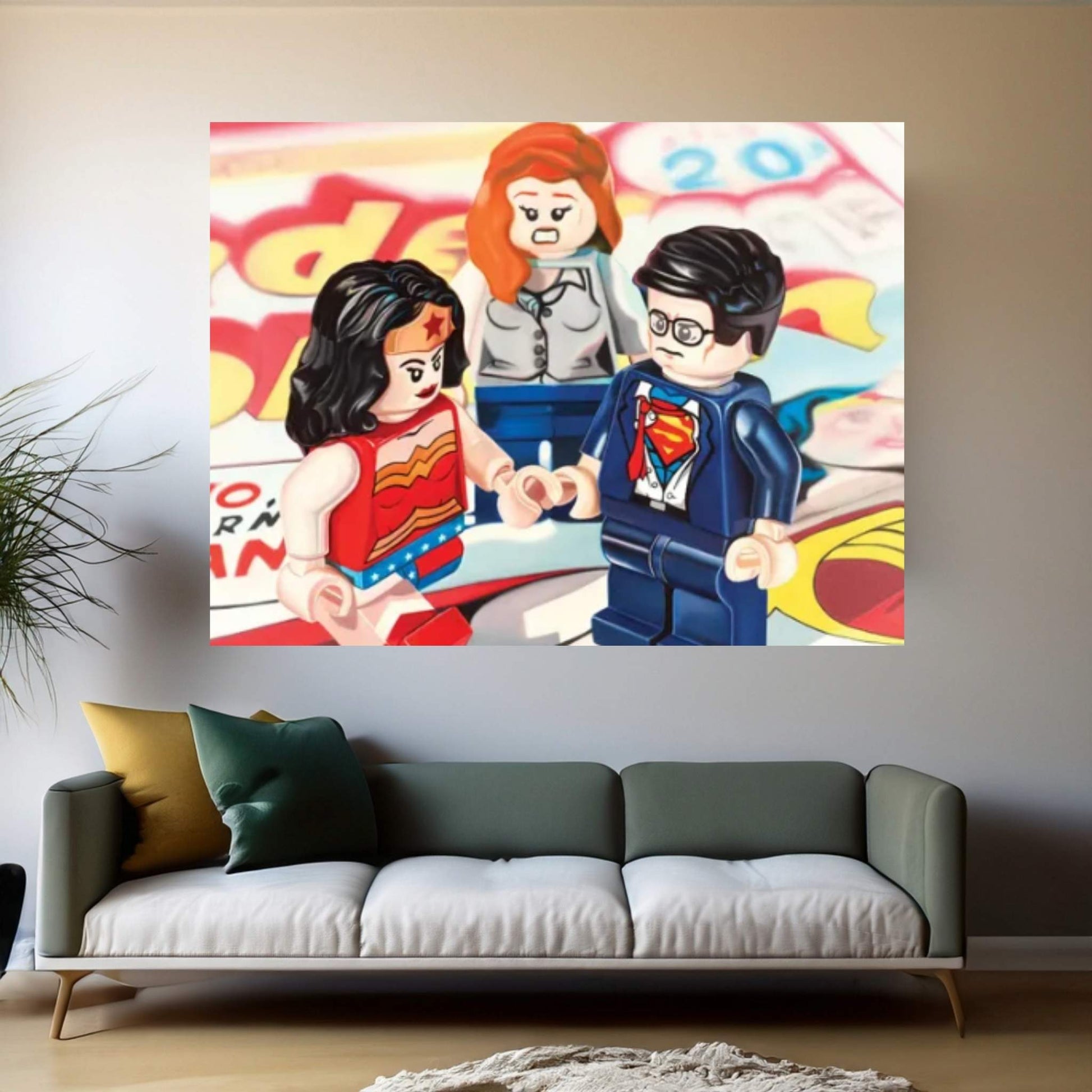 Its Complicated Canvas Wall Art - Y Canvas