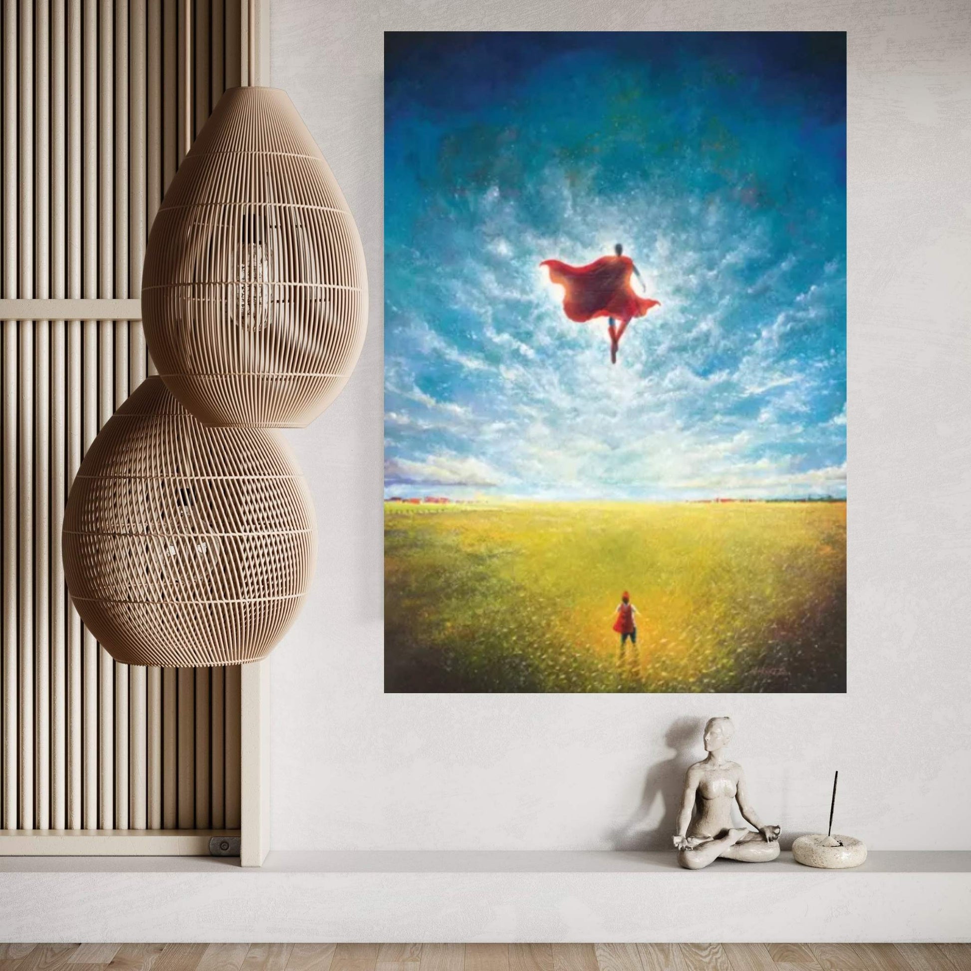 Learning To Fly Canvas Wall Art - Y Canvas