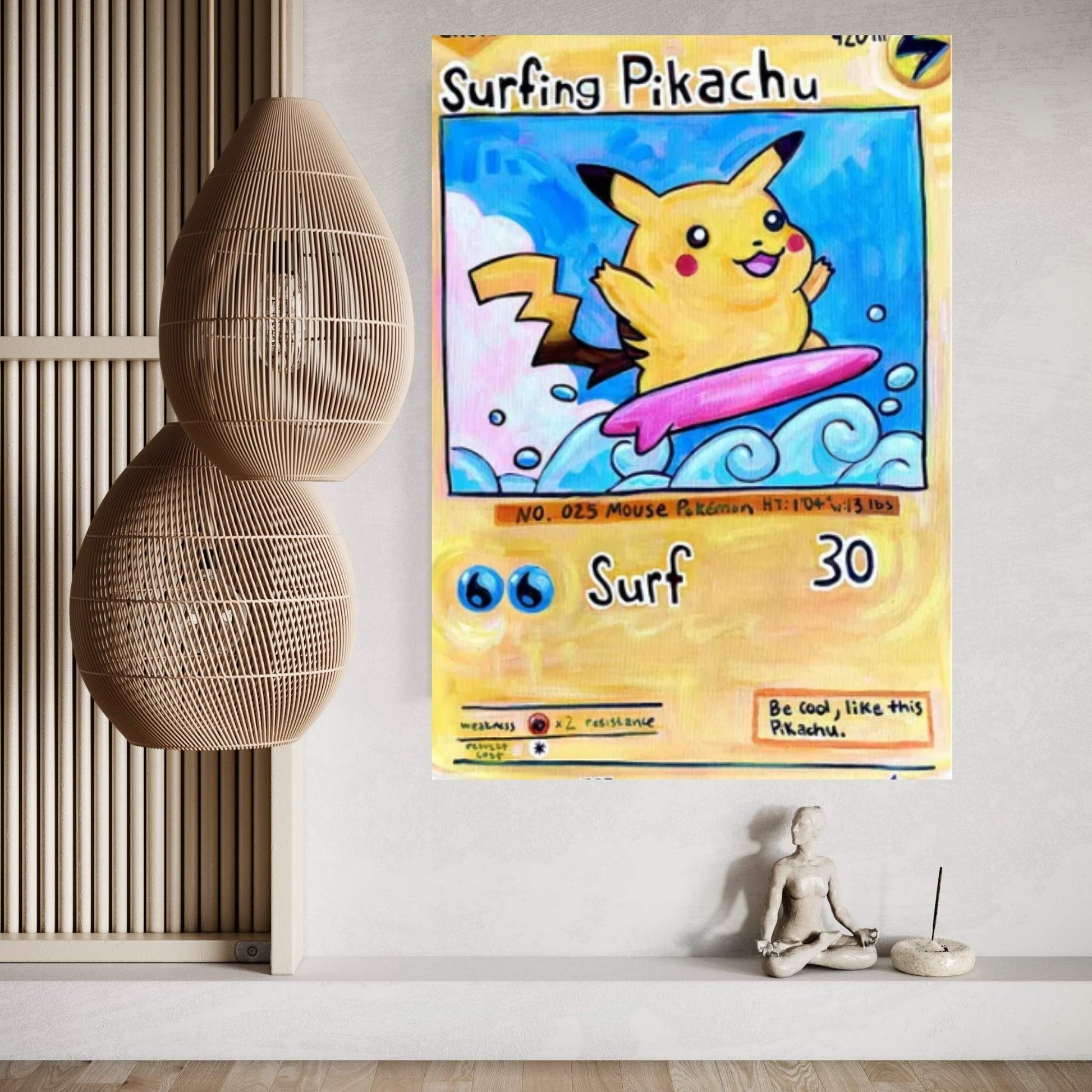 Pokémon - Pikachu Canvas Wall Art - Y Canvas