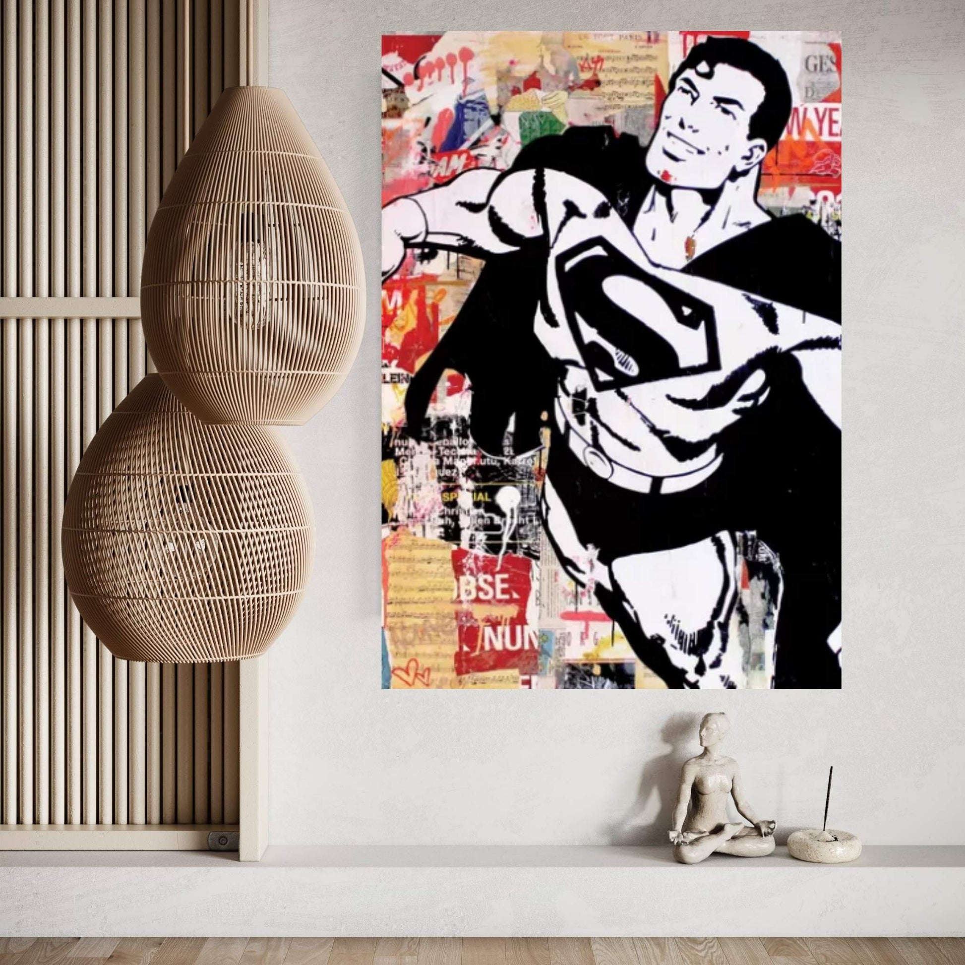 Flying For Justice Canvas Wall Art - Y Canvas