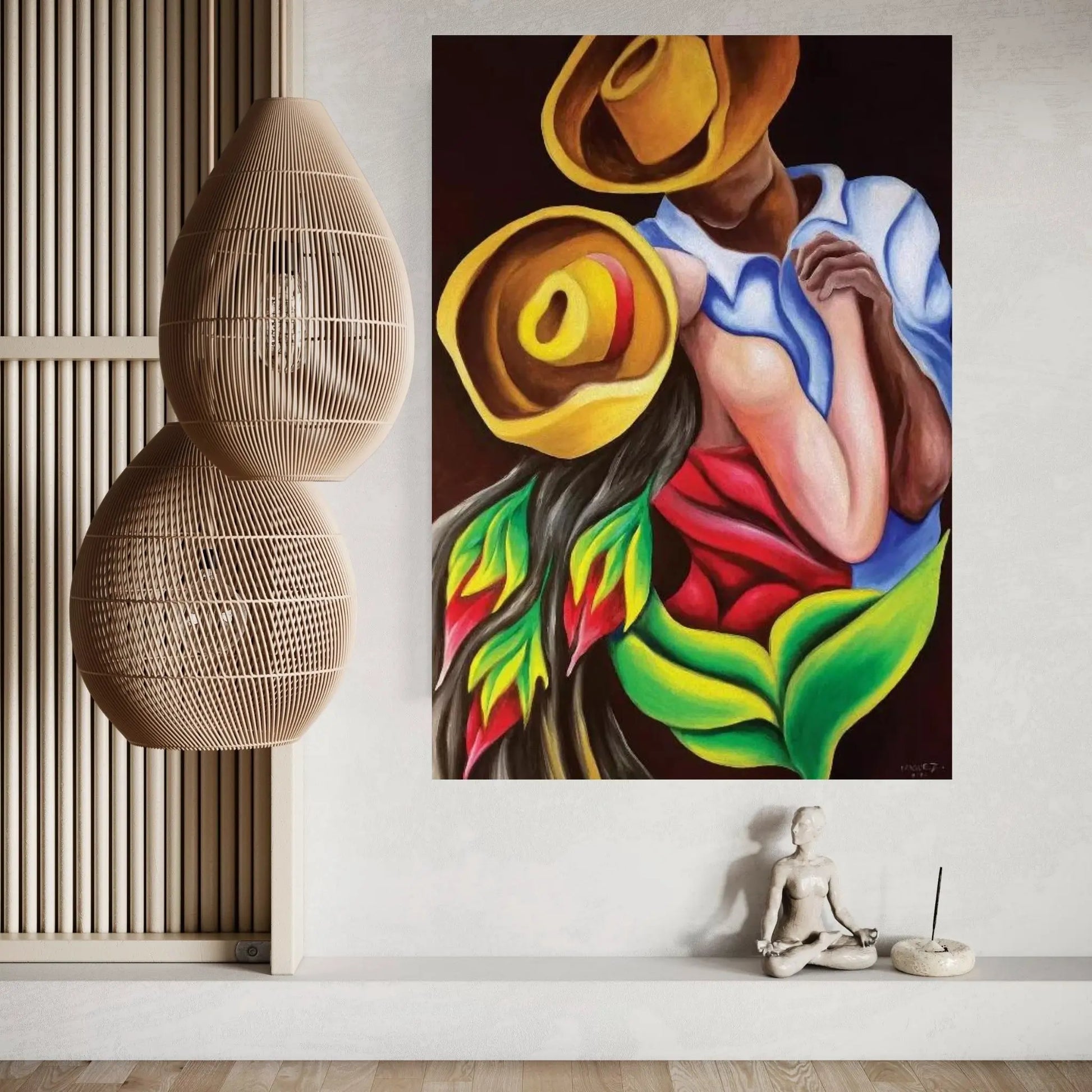 Dancing Canvas Wall Art - Y Canvas