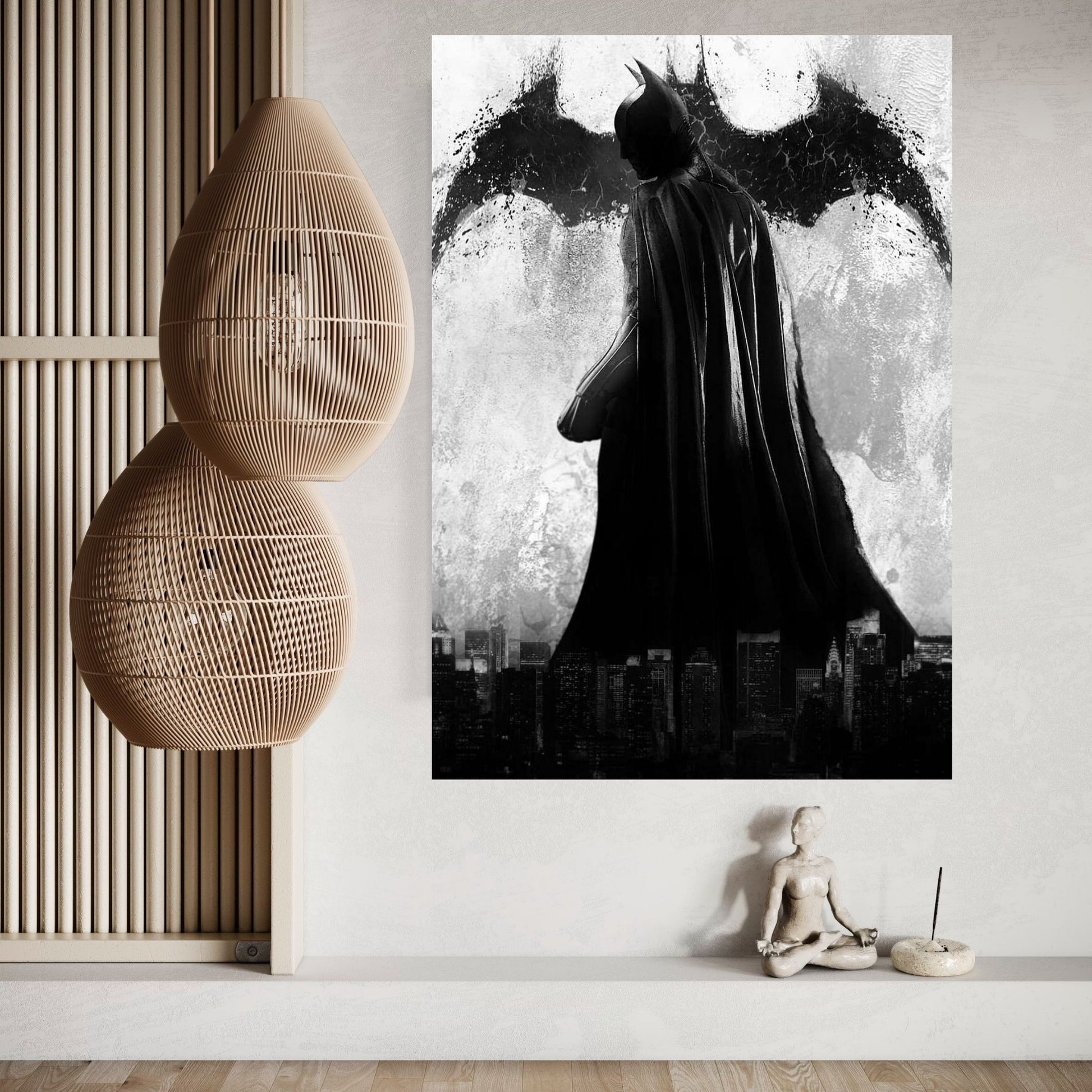 Batman Canvas Wall Art - Y Canvas