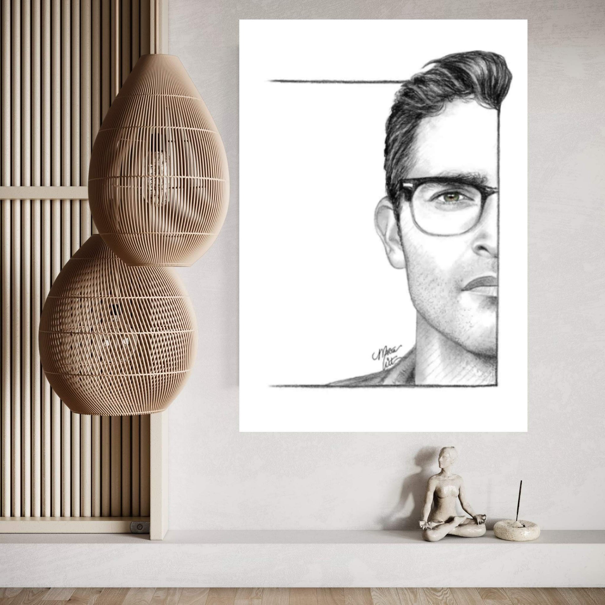 Clark Kent Canvas Wall Art - Y Canvas