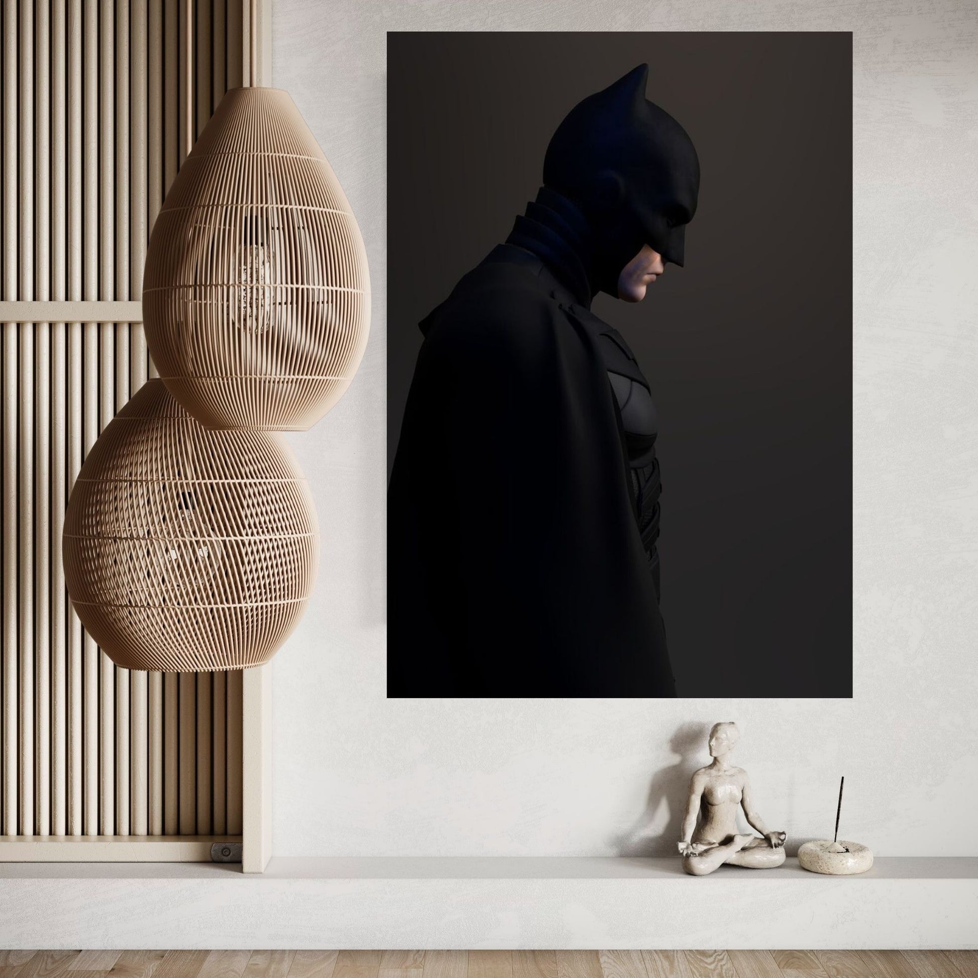 The Dark Knight Batman Canvas Wall Art - Y Canvas