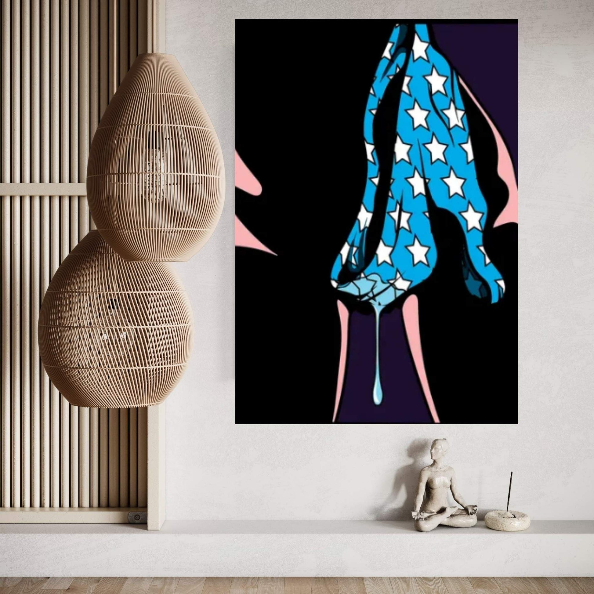 Bodies In The Dark I Canvas Wall Art - Y Canvas