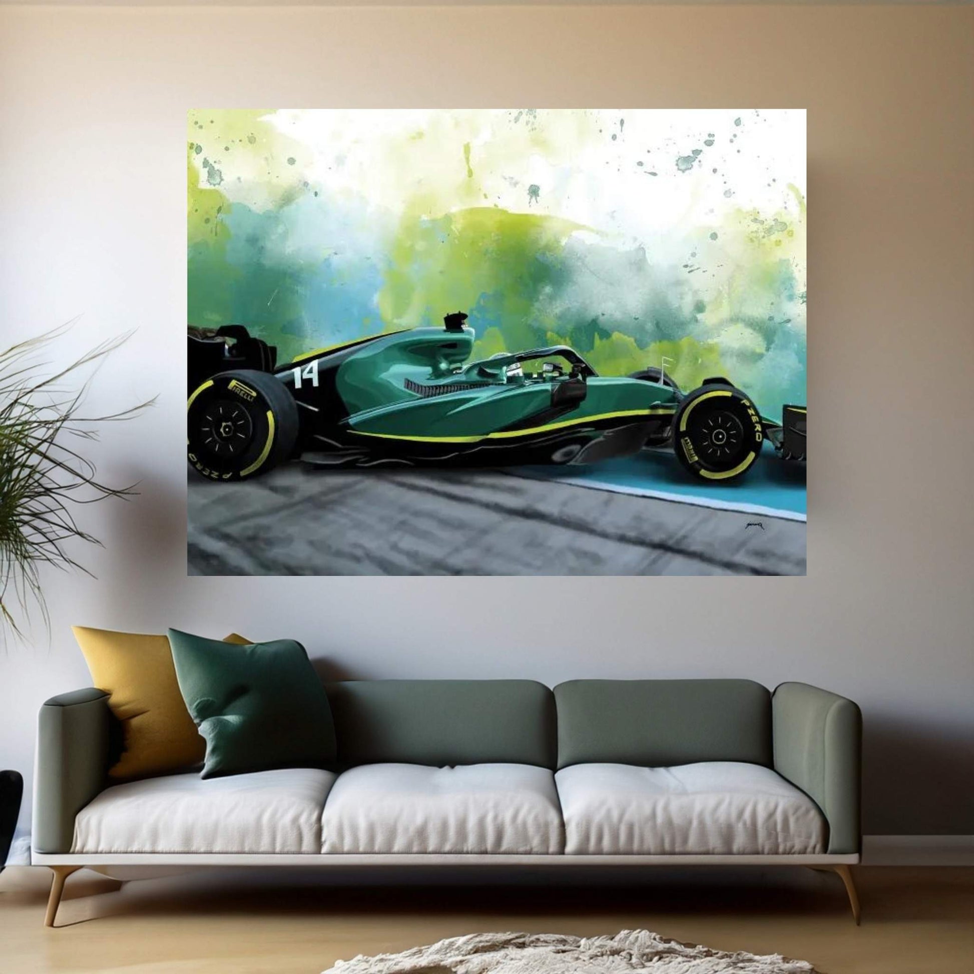 2023 Alonso Canvas Wall Art - Y Canvas