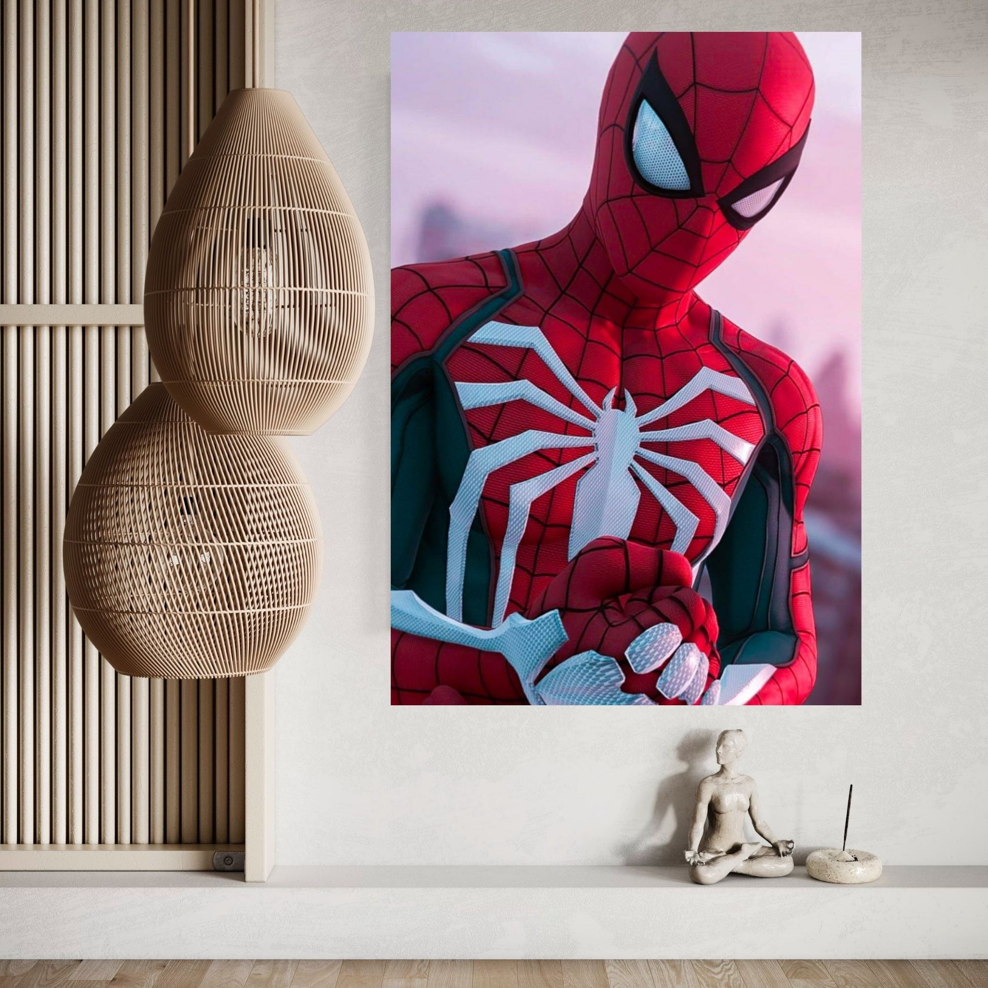 Spiderman Canvas Wall Art - Y Canvas