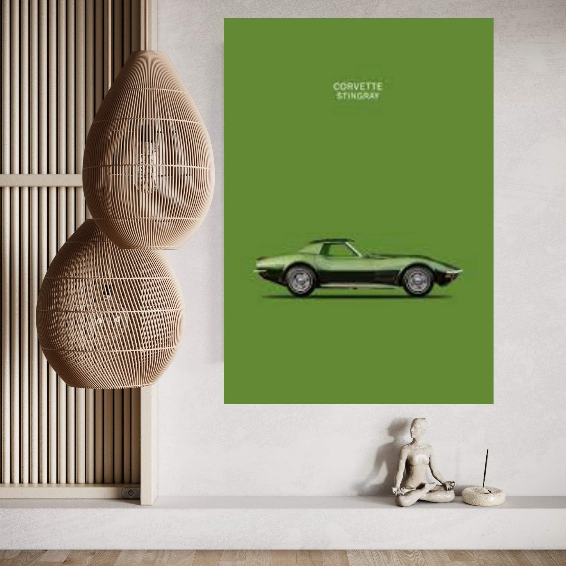 1970 Chevrolet Corvette Stingray Canvas Wall Art - Y Canvas