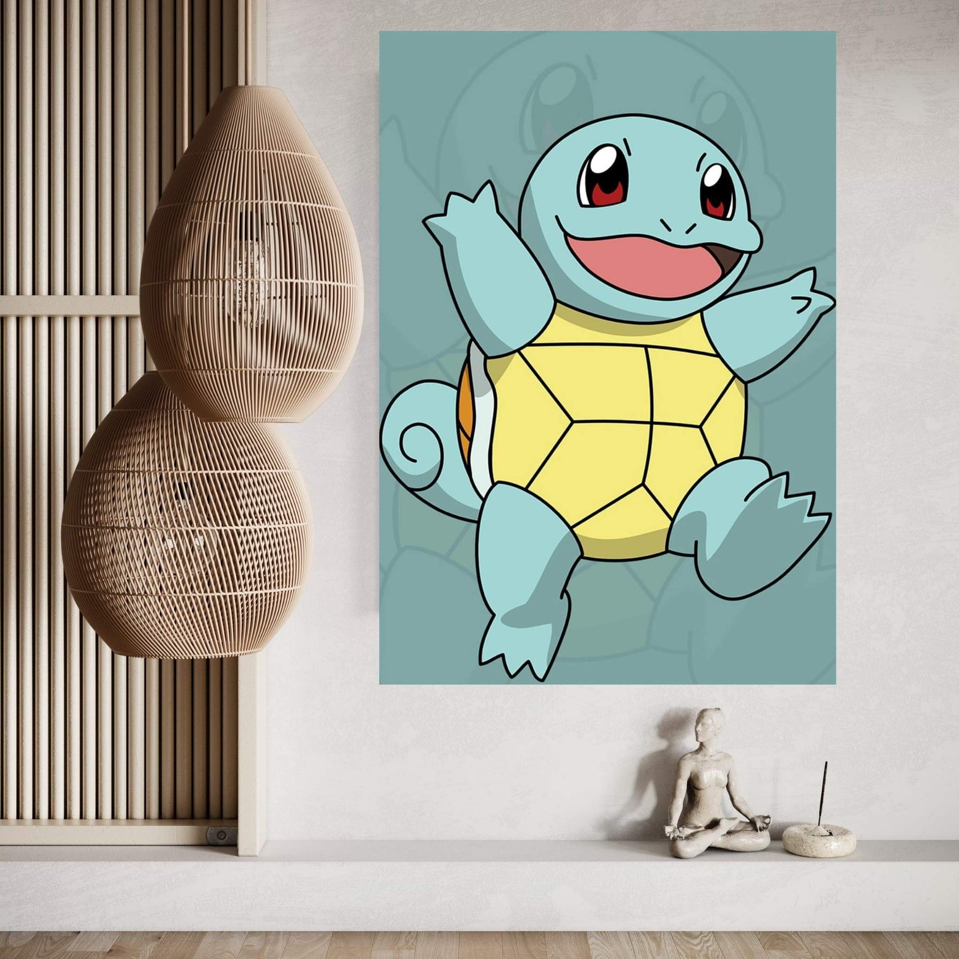 Pokémon - Squirtle Canvas Wall Art - Y Canvas