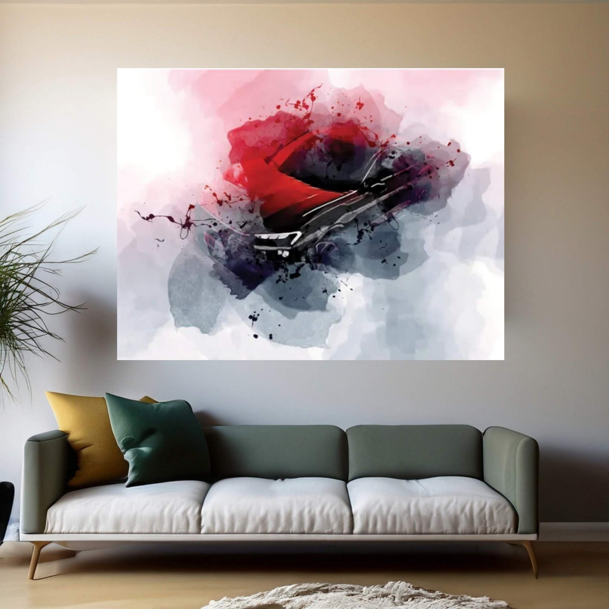 Ford Mondeo Studio 2022 Canvas Wall Art - Y Canvas