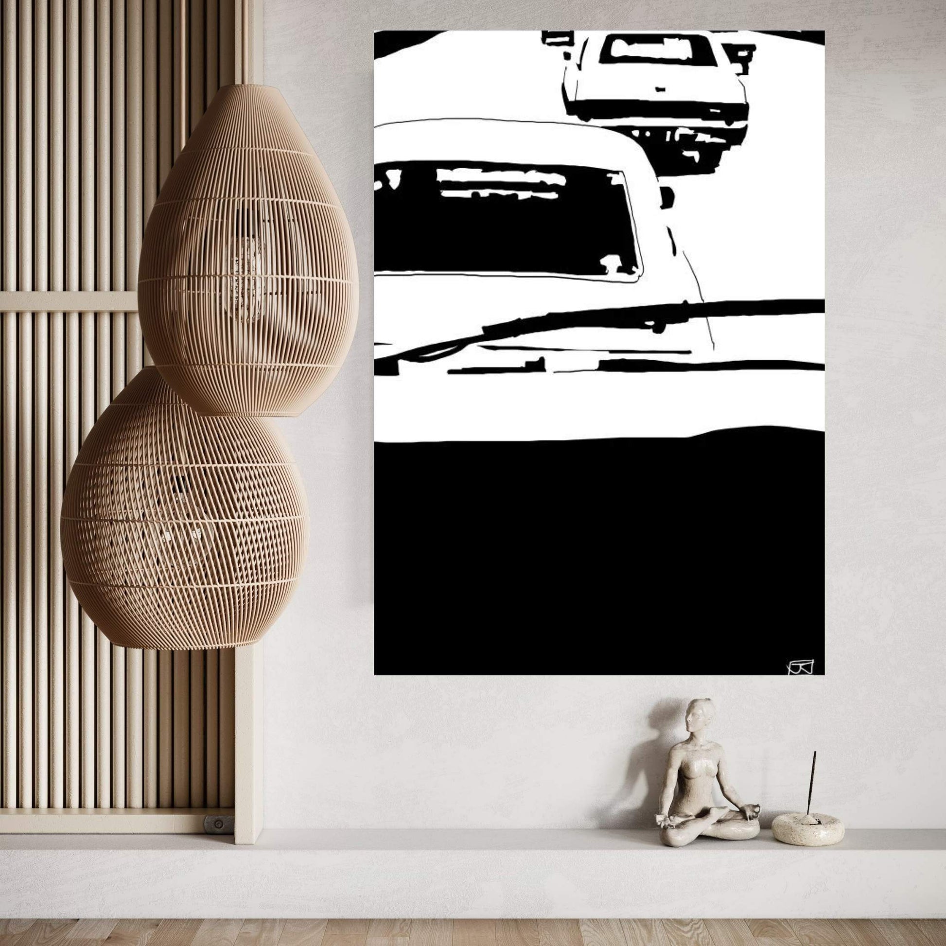 Vintage Cars II Canvas Wall Art - Y Canvas