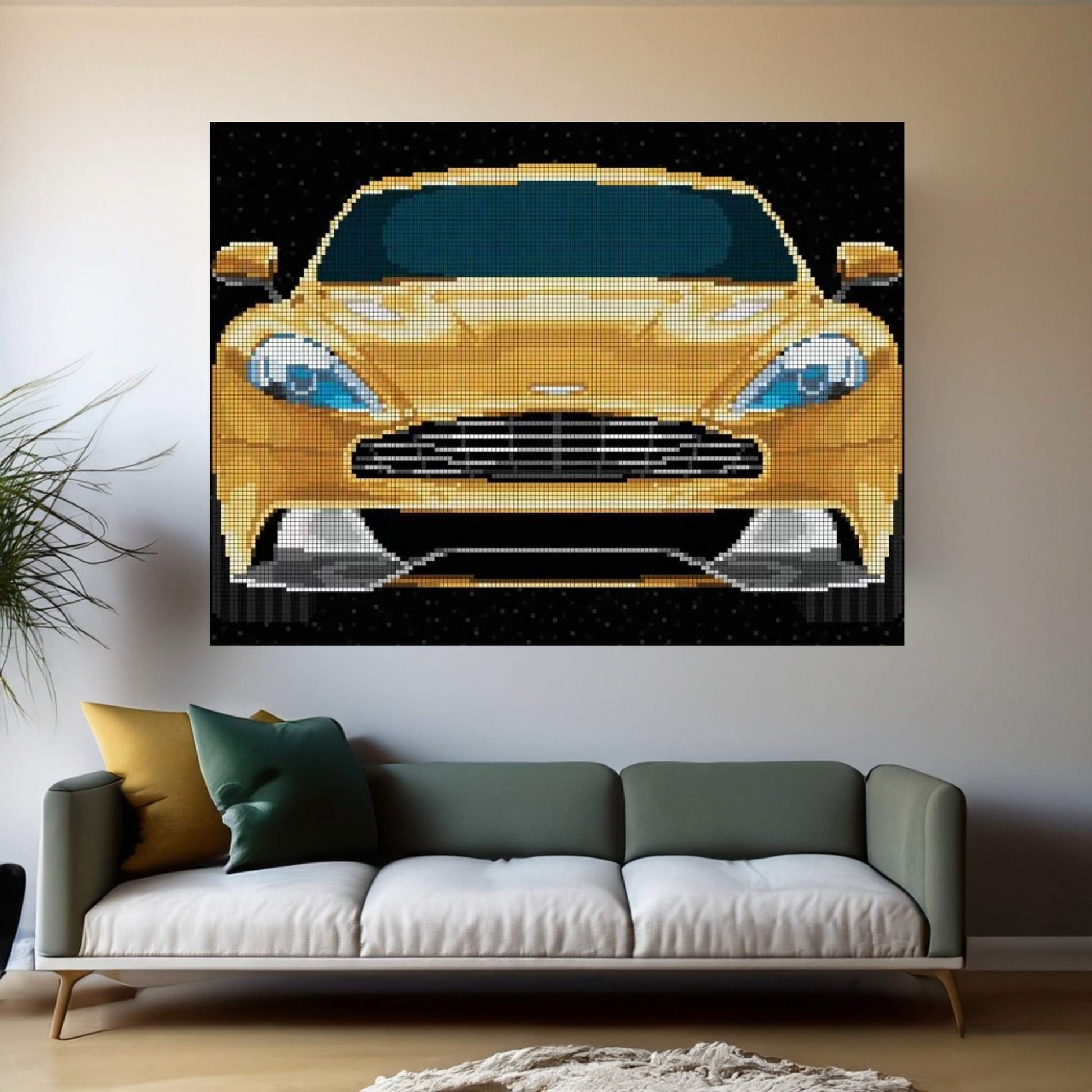 Vanquish Canvas Wall Art - Y Canvas