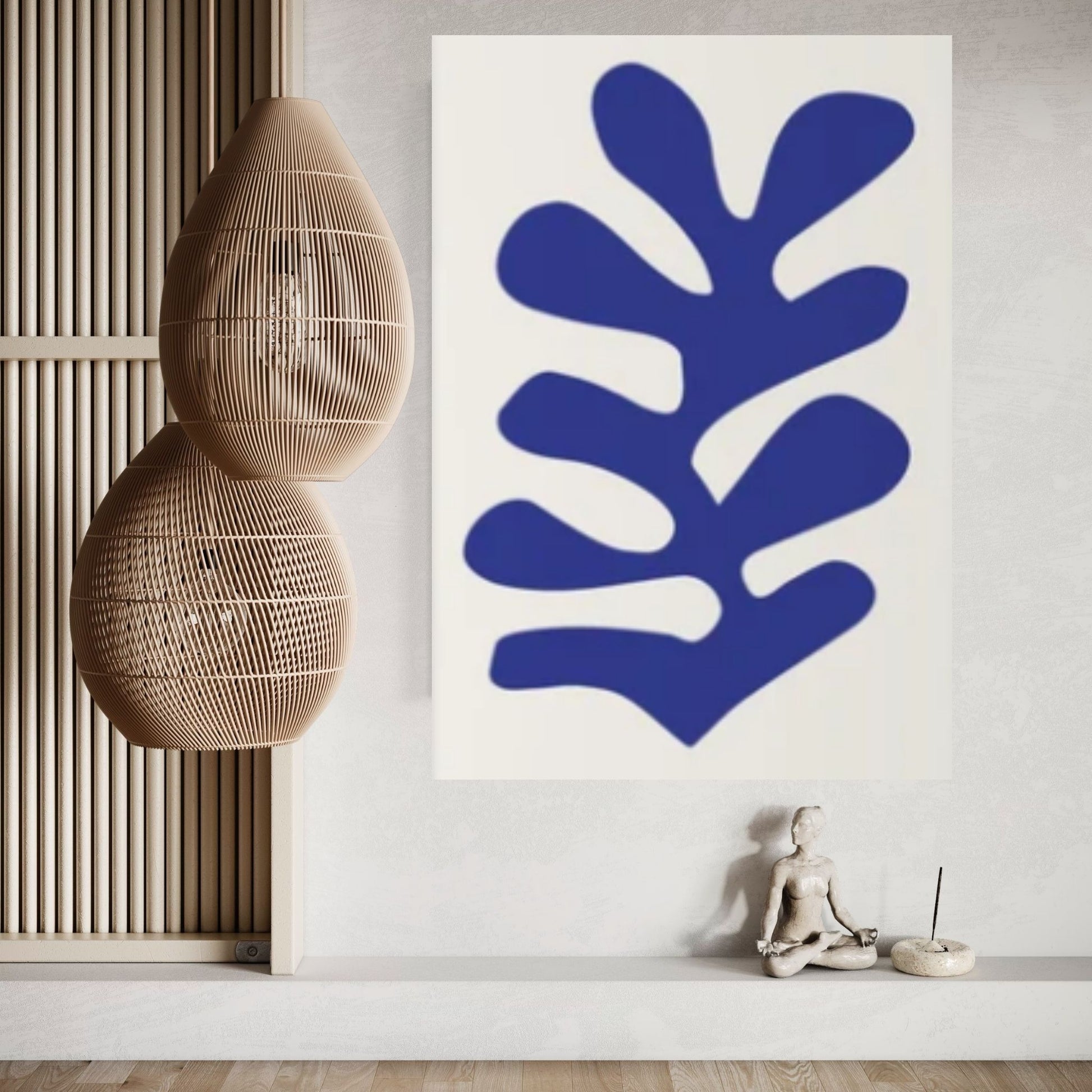 Henri Matisse Poster, Exhibition Print, Matisse Blue Line, Henri Matisse Wall art, Henri Matisse Print - Y Canvas