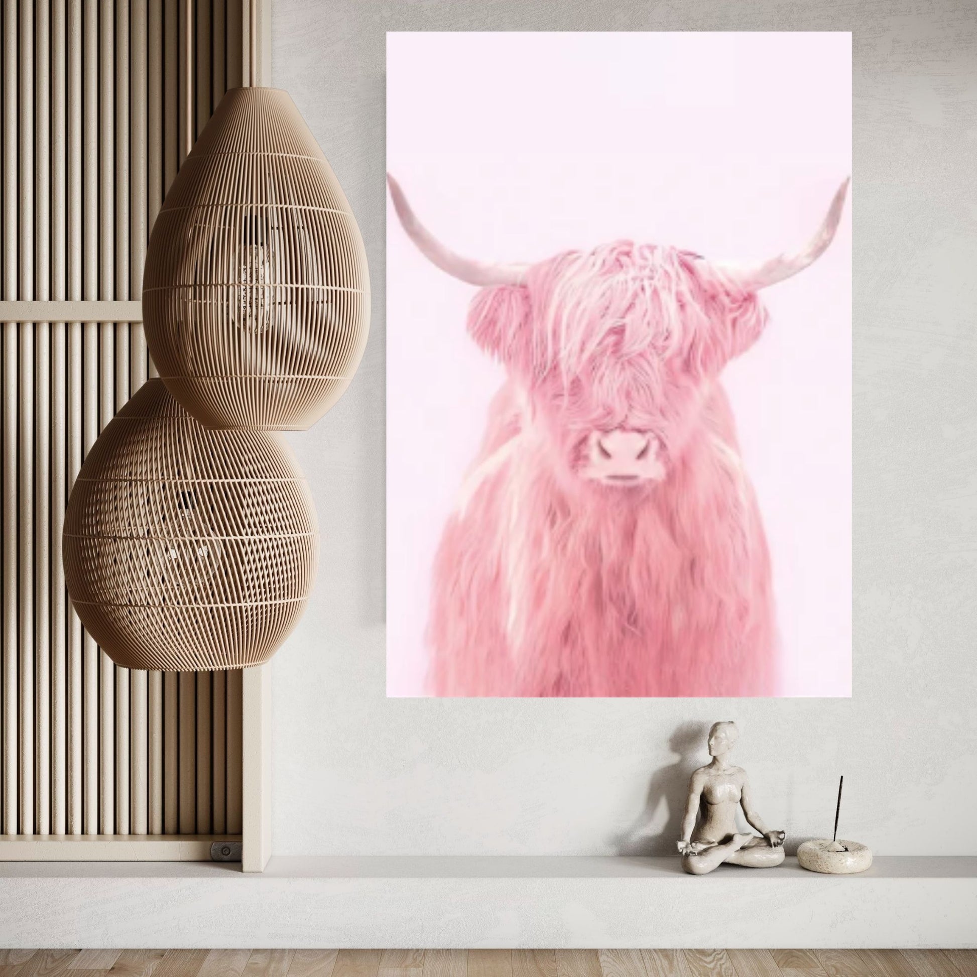 Buffalo Wall Art, Bison Wall Decor, Buffalo Poster, Buffalo Print - Y Canvas