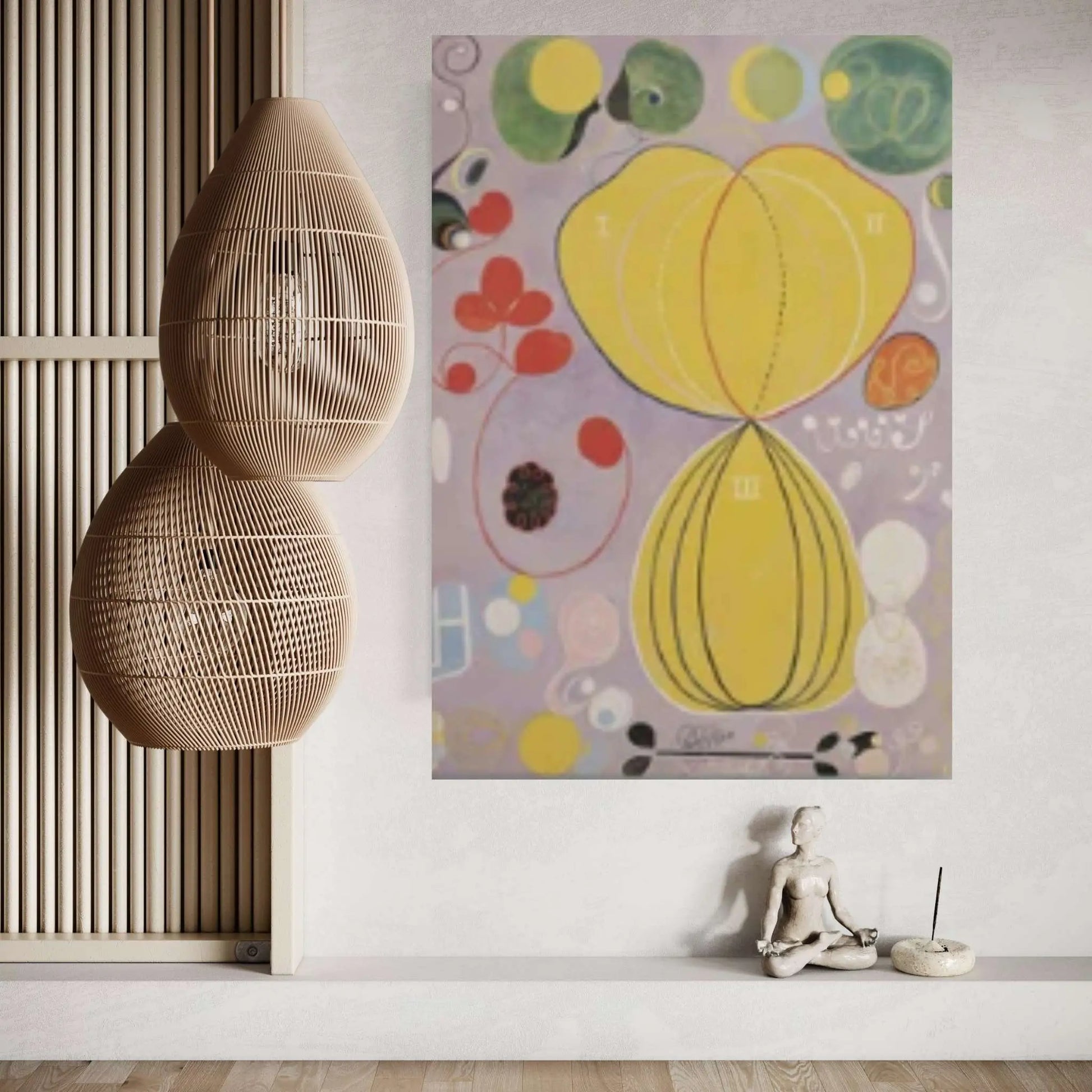 Hilma af Klint Canvas Wall Art Print, The Ten Largest, No. 7 Adulthood Canvas Wall Art - Y Canvas