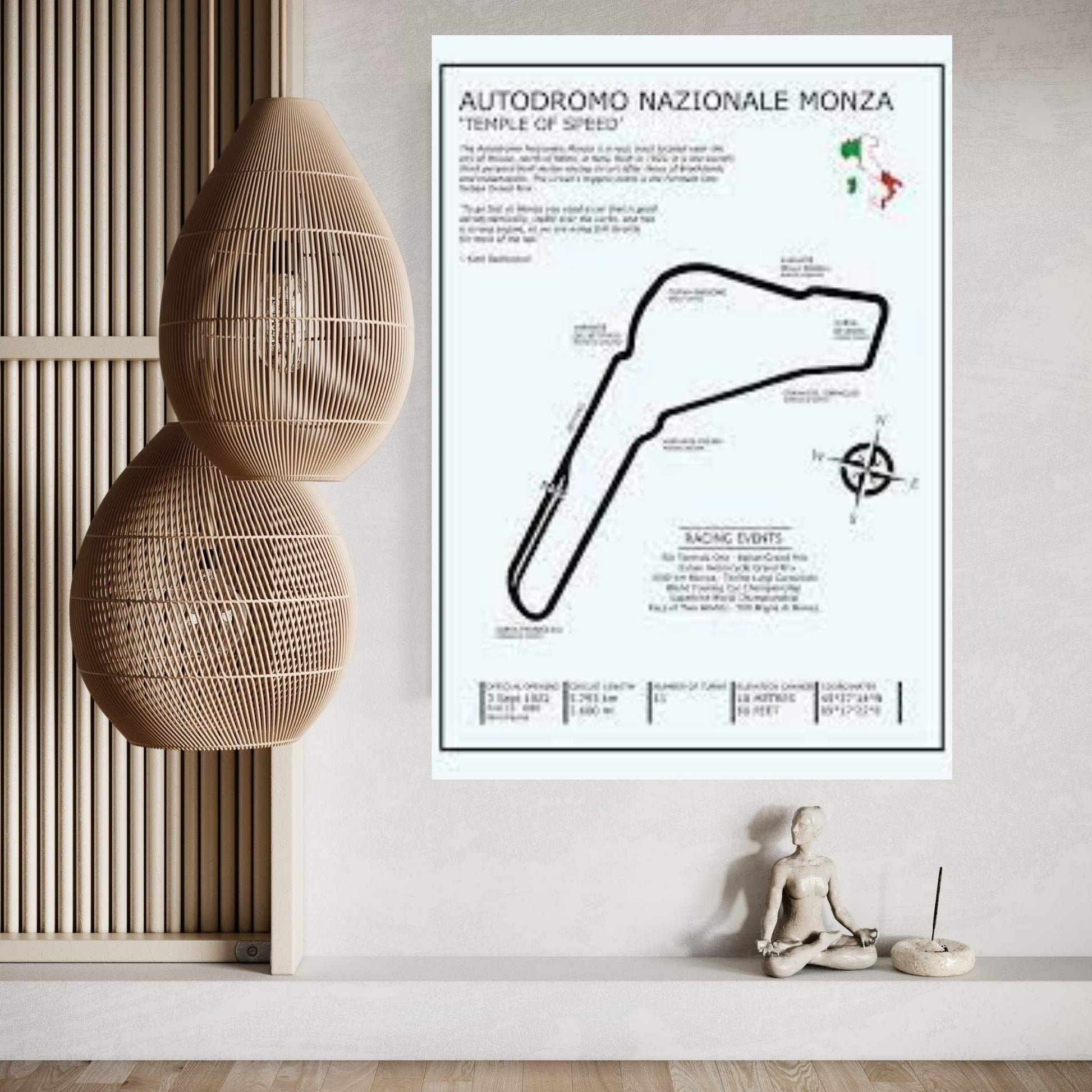 Autodromo Nazionale Monza Canvas Wall Art - Y Canvas