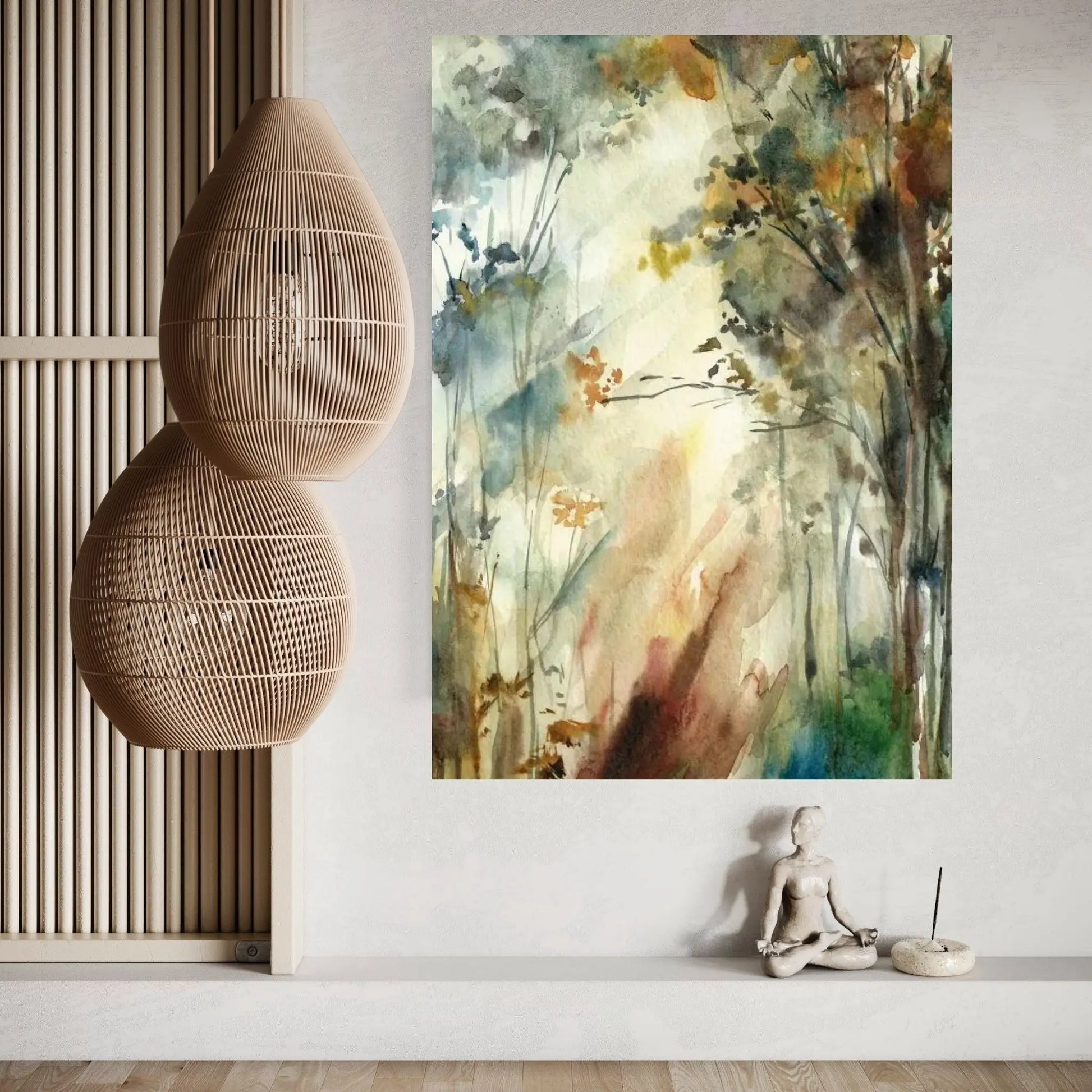 Autumnal Forest II Canvas Wall Art - Y Canvas