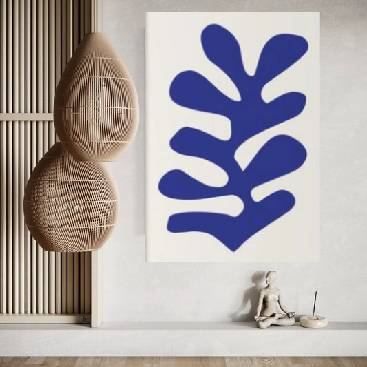 Henri Matisse Poster, Henri Matisse Print, Exhibition Print, Matisse Blue Line, Henri Matisse Wall art - Y Canvas