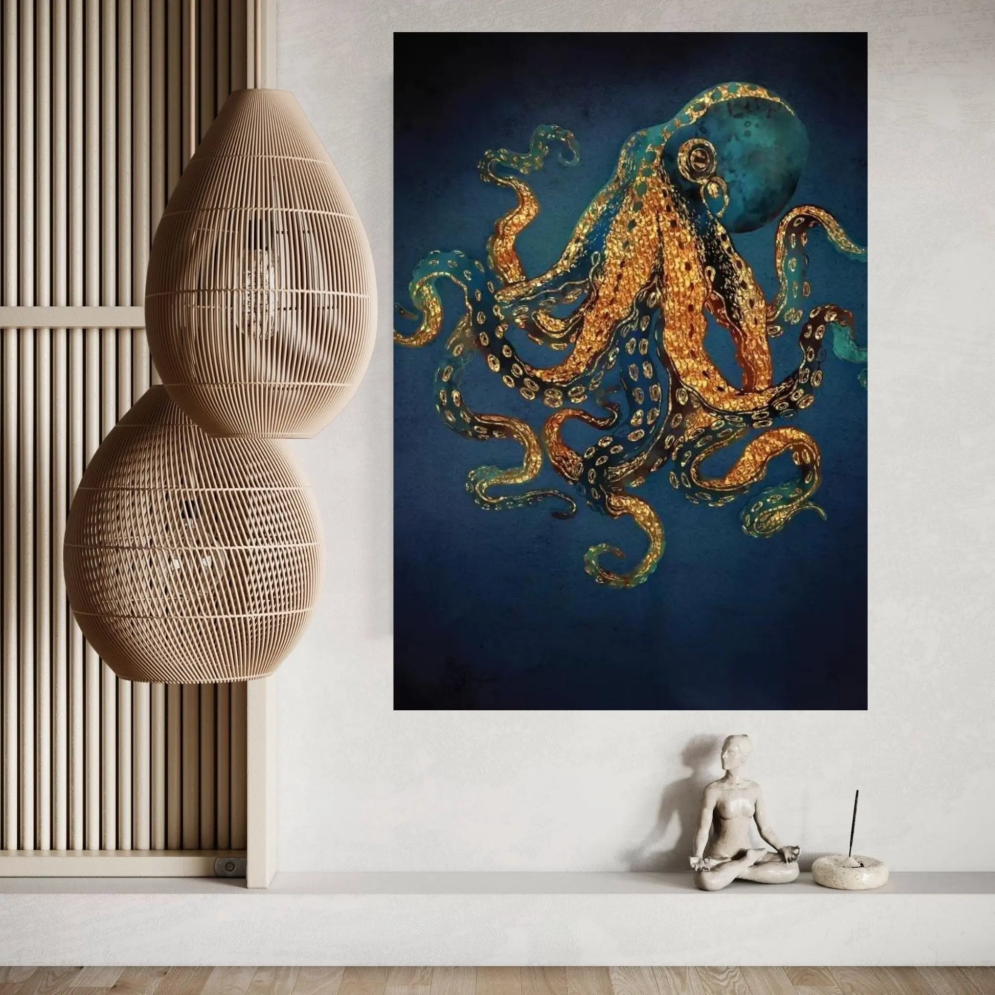 Underwater Dream IV Canvas Wall Art - Y Canvas