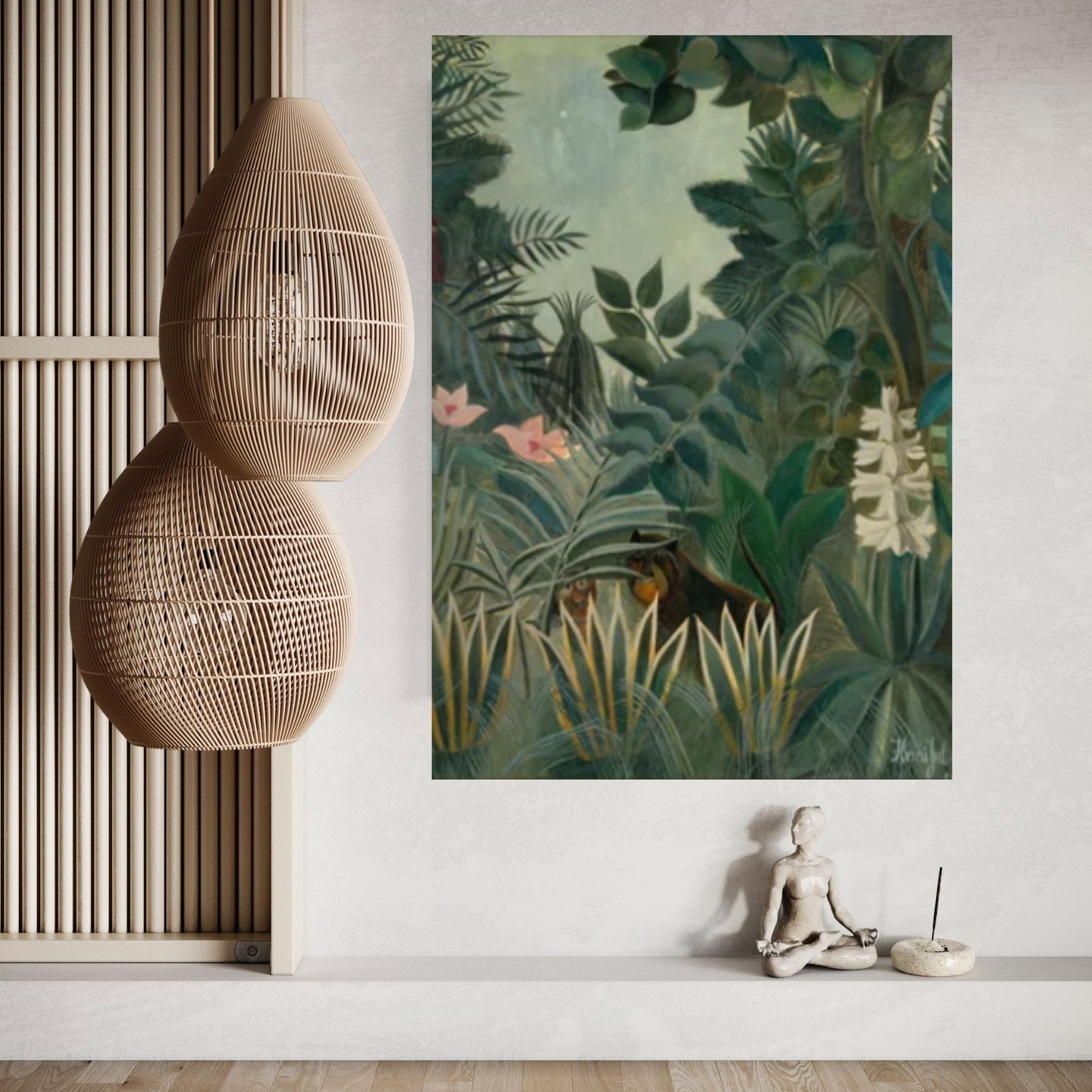 Henri Rousseau The Dream Canvas Wall Art Poster, Henri Rousseau Wall Art - Y Canvas