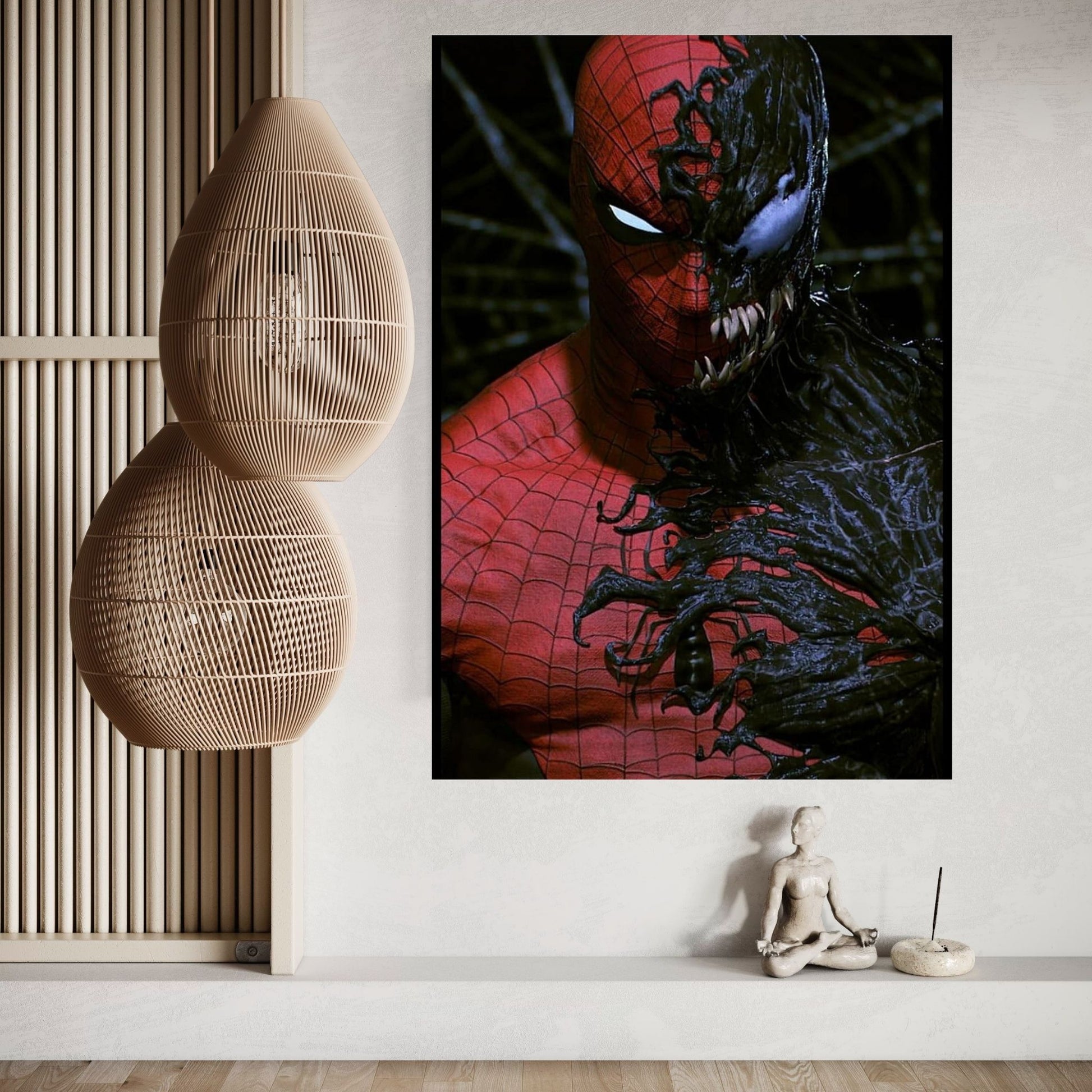 Venom Spiderman Canvas Wall Art - Y Canvas