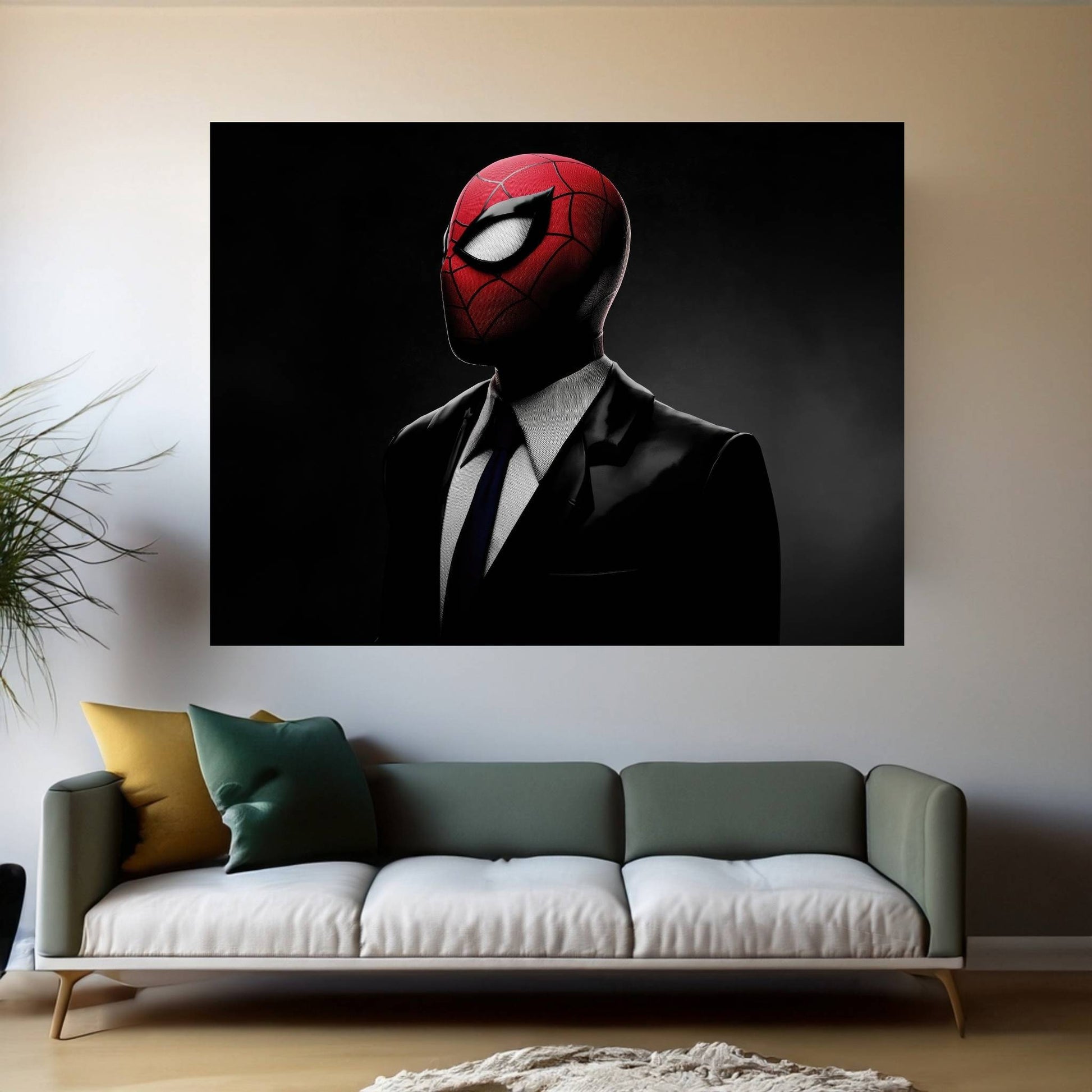 Spiderman Canvas Wall Art - Y Canvas