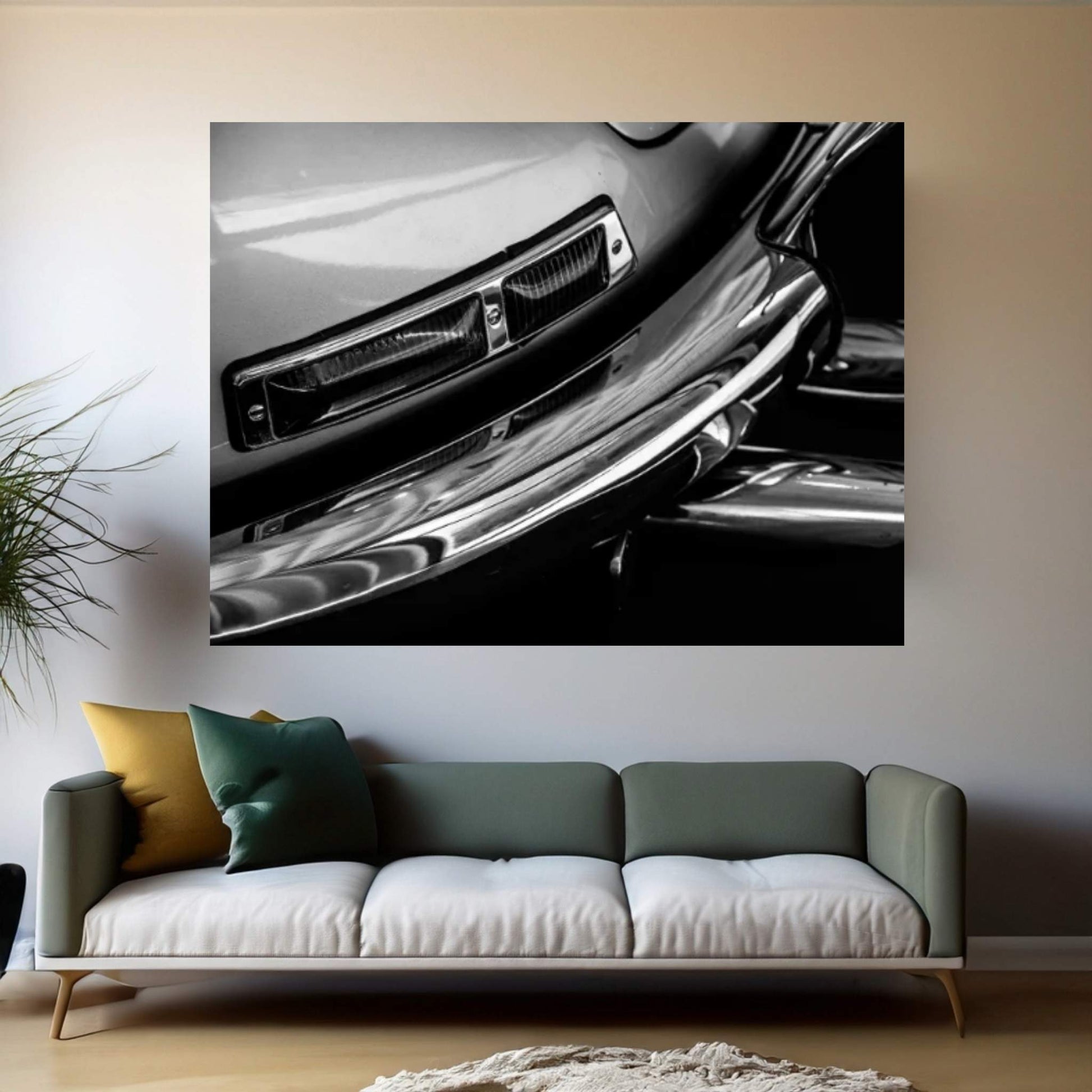 Car Lovers III Canvas Wall Art - Y Canvas