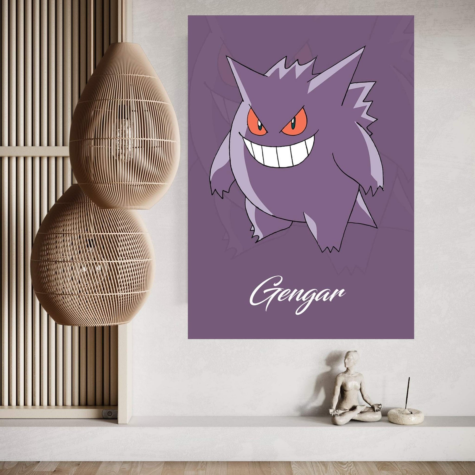 Pokémon - Gengar Canvas Wall Art - Y Canvas