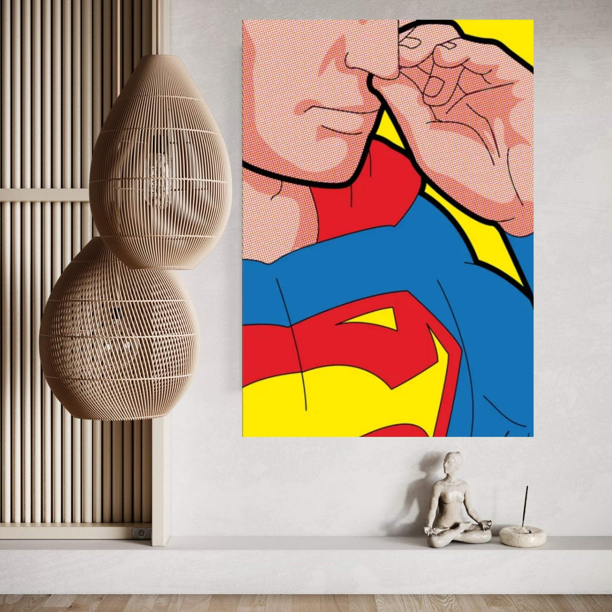 Super-Bogie Canvas Wall Art - Y Canvas