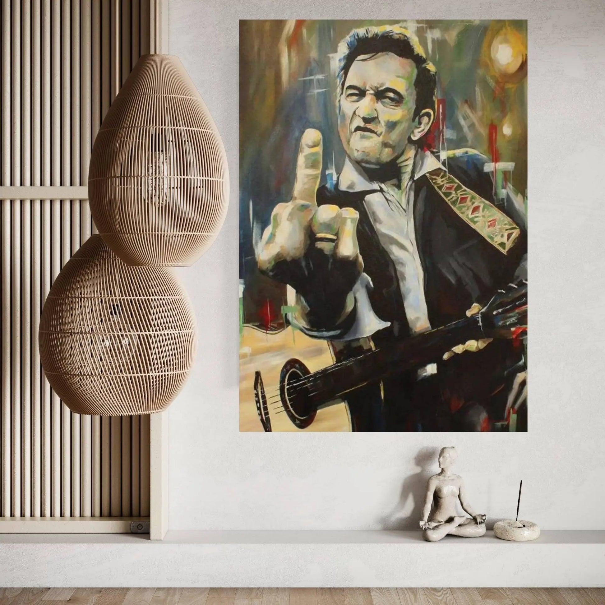 Hello, I'm Johnny Cash Canvas Wall Art - Y Canvas