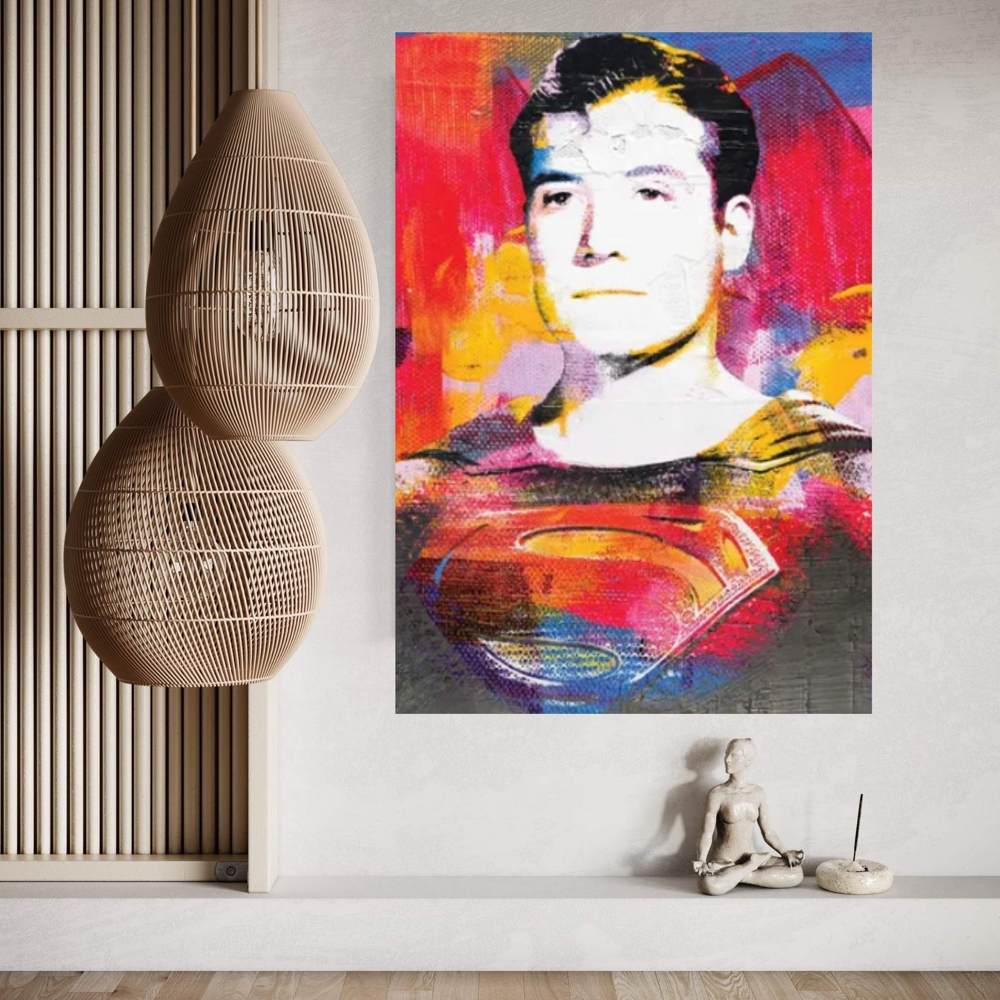 Inspired By George Reeves As Superman Canvas Wall Art - Y Canvas