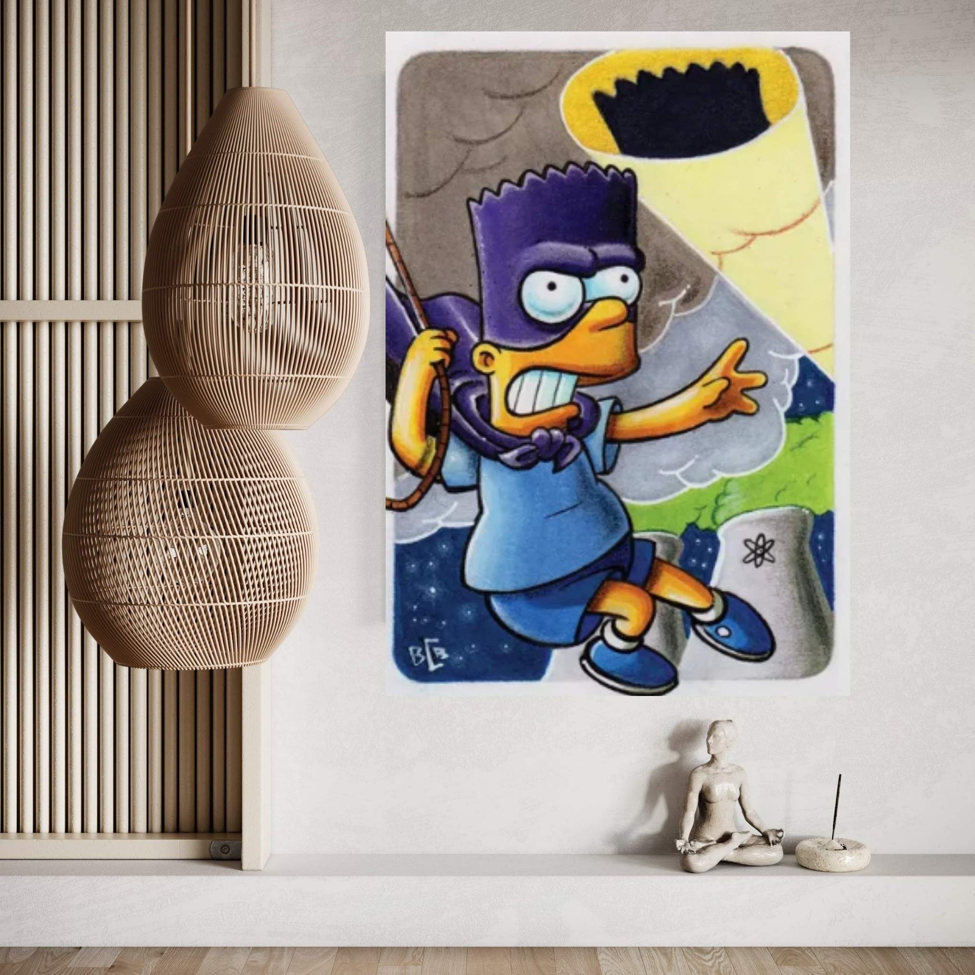 Bartman Canvas Wall Art - Y Canvas