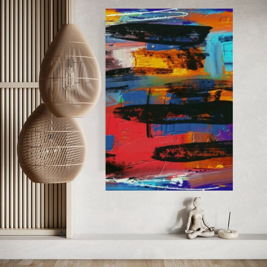 Abstract Painting Canvas Original Abstract Art Large Abstract Wall Art - Y Canvas