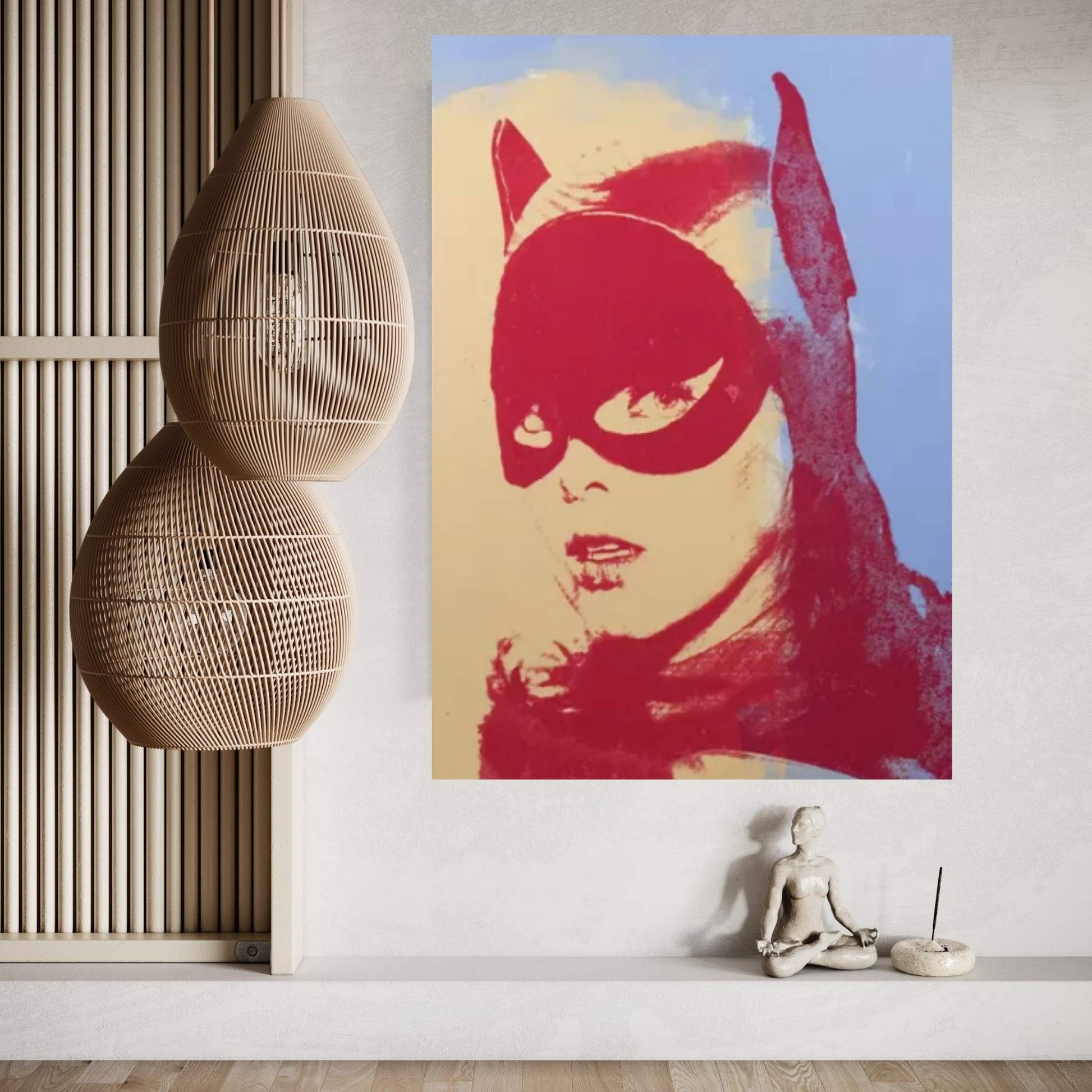 Batgirl, Yvonne Craig Canvas Wall Art - Y Canvas