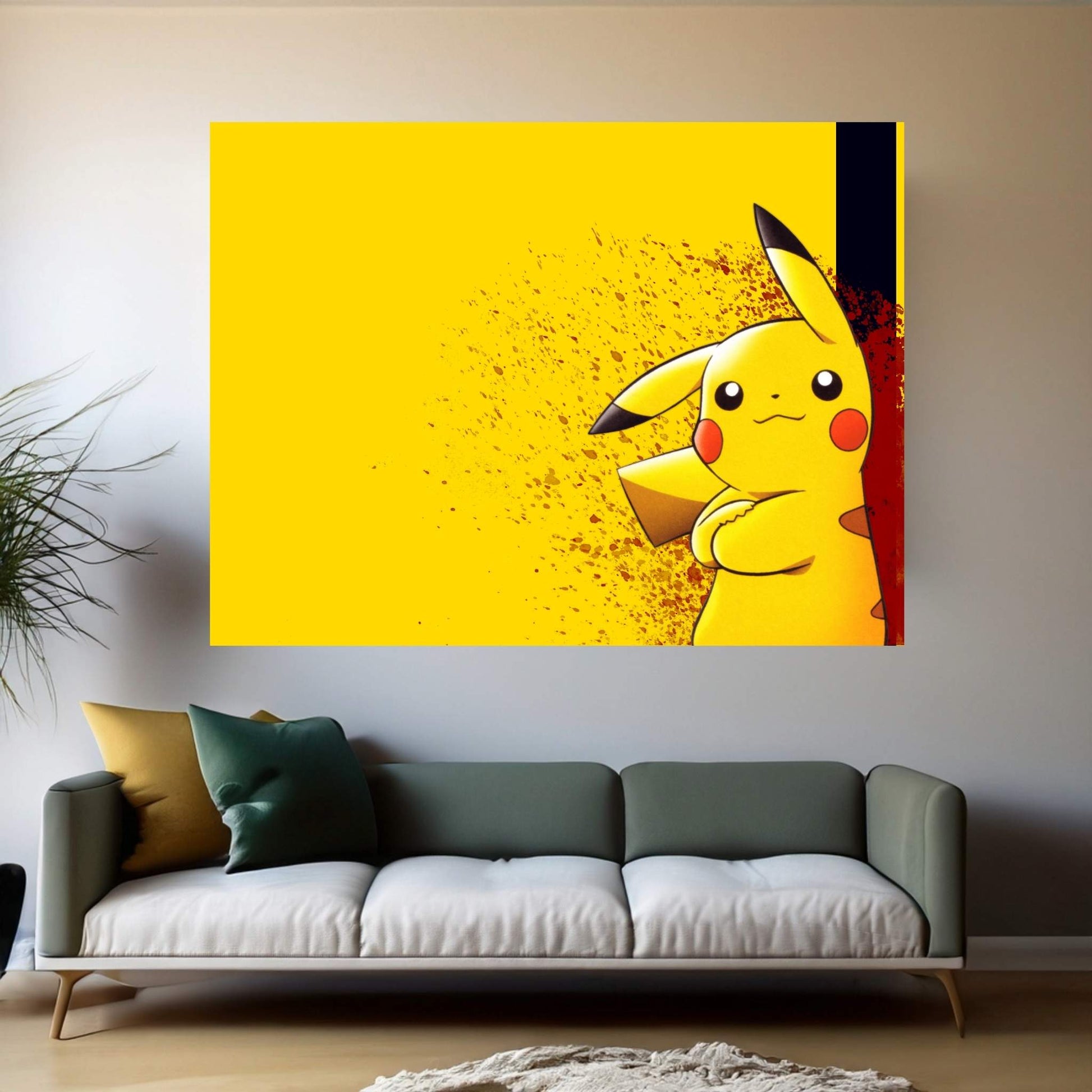 Pokémon - Pikachu Canvas Wall Art - Y Canvas