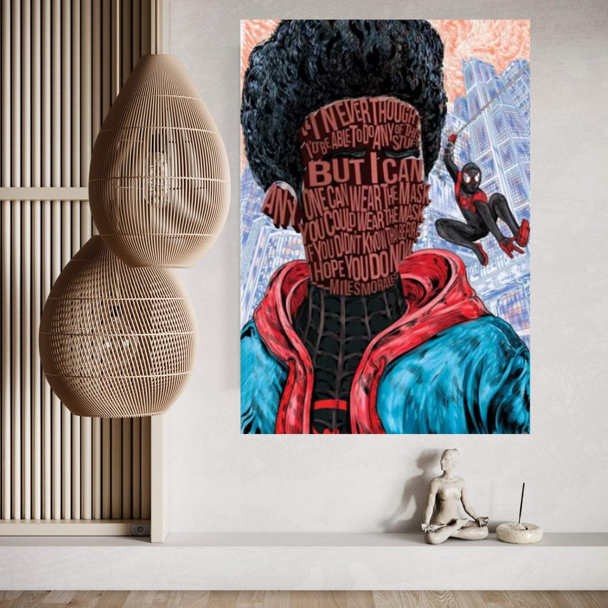 Anyone Can Wear The Mask Canvas Wall Art - Y Canvas