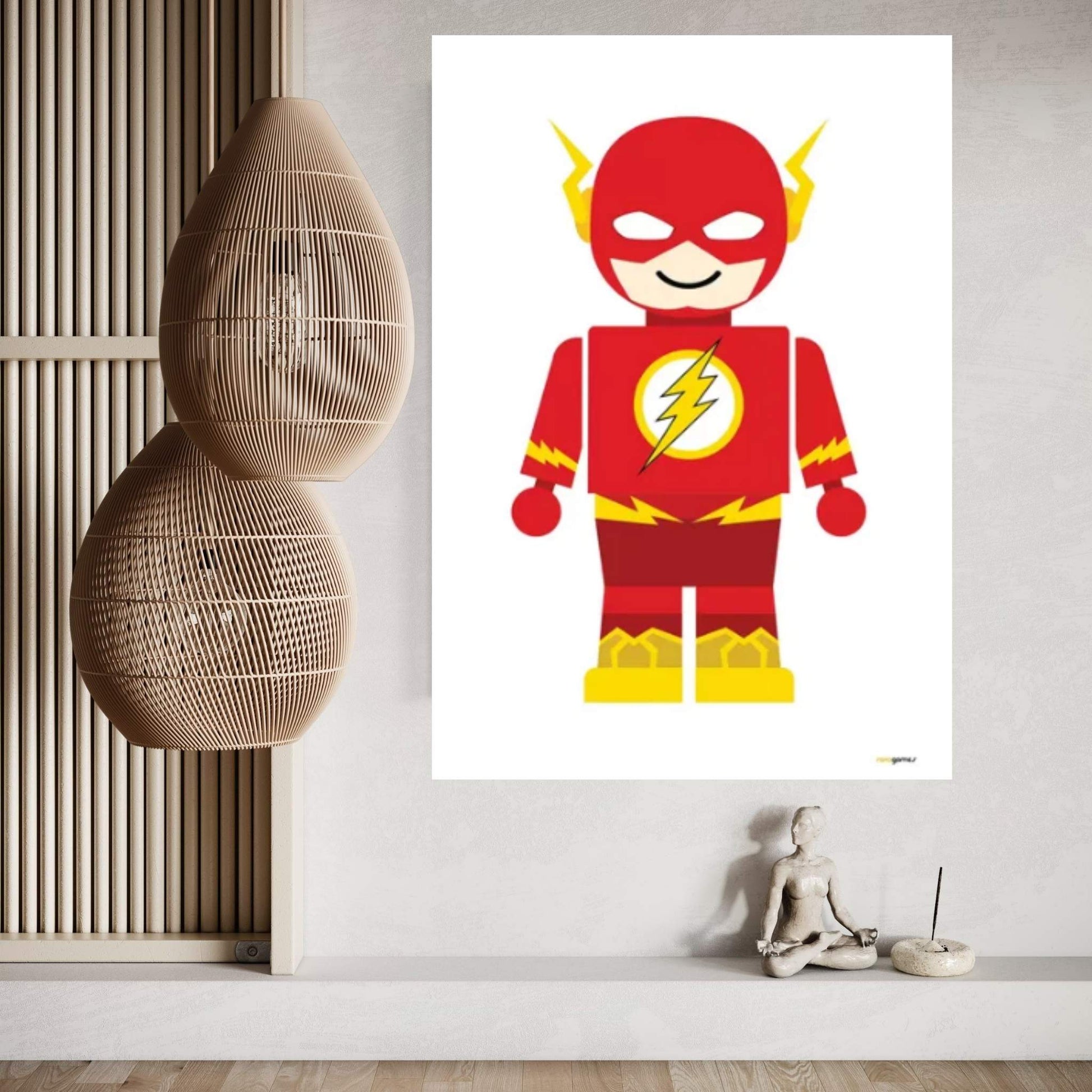 Toy Flash Canvas Wall Art - Y Canvas