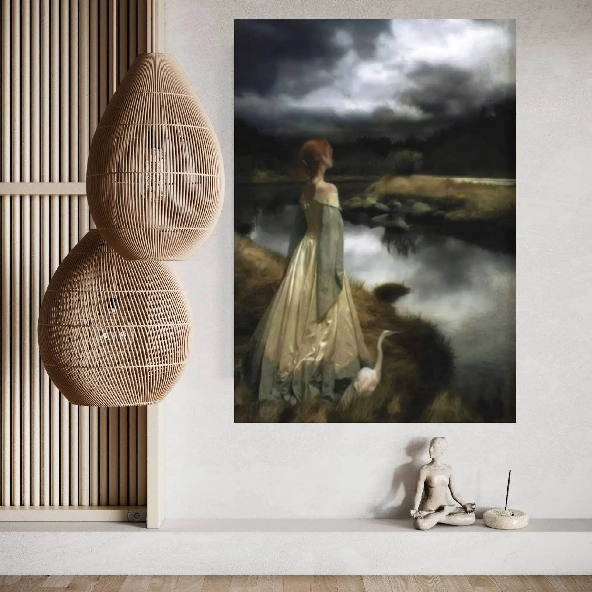 Whispers on the Wind by Edward Hughes Canvas Wall Art - Y Canvas