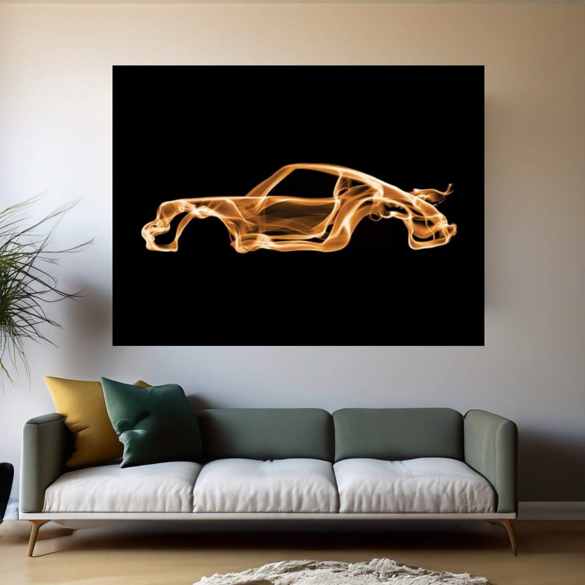 Porsche 911 Turbo Canvas Wall Art - Y Canvas