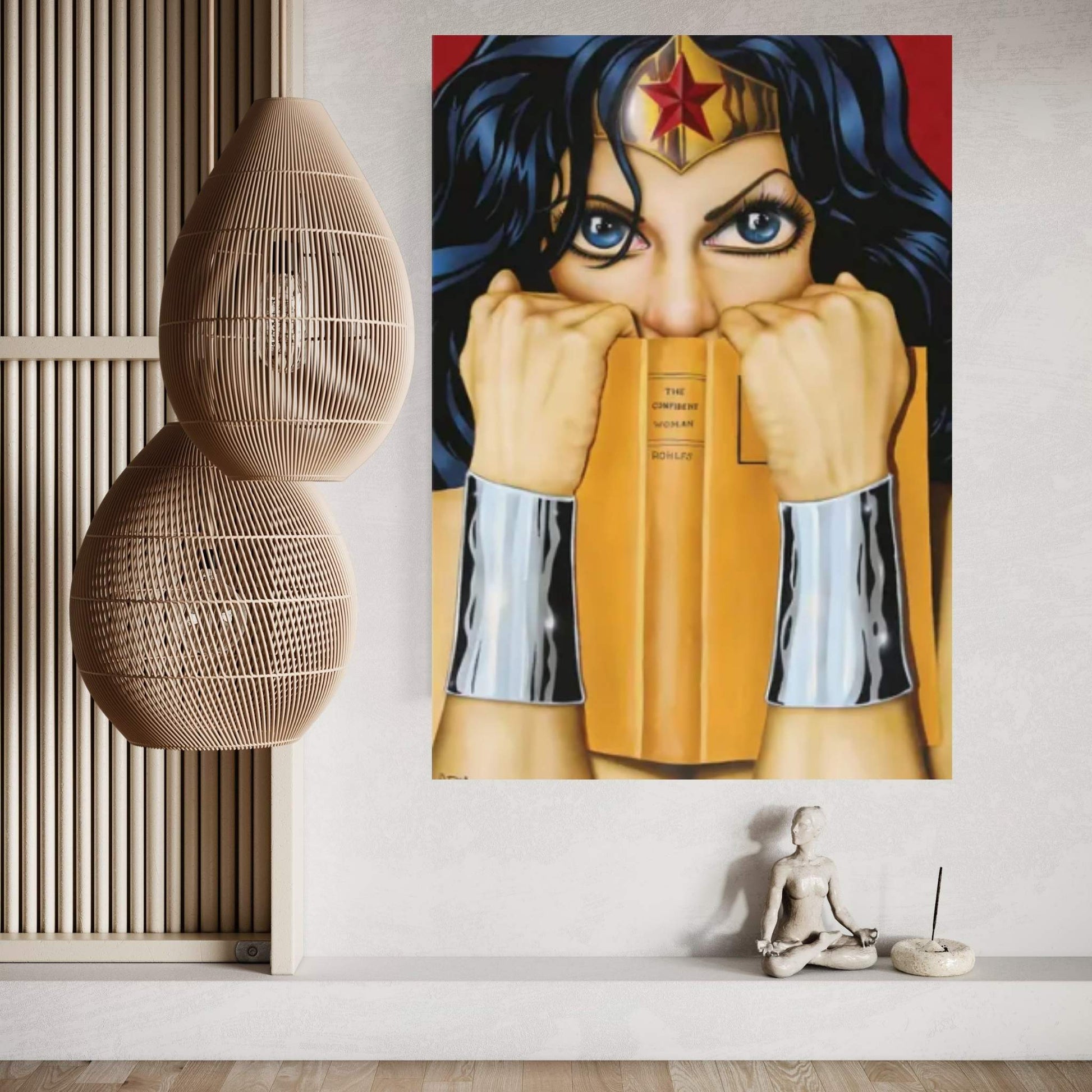 The Confident Woman Canvas Wall Art - Y Canvas