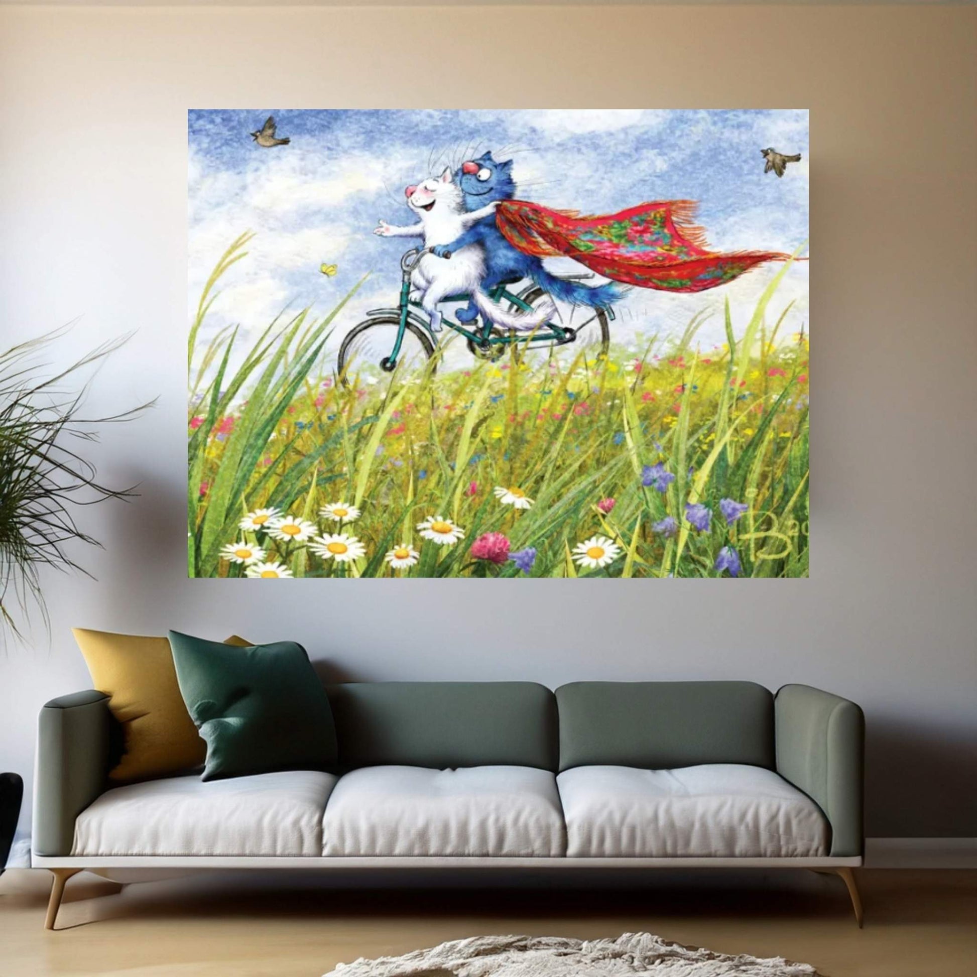 Chanson D'Amour Canvas Wall Art - Y Canvas