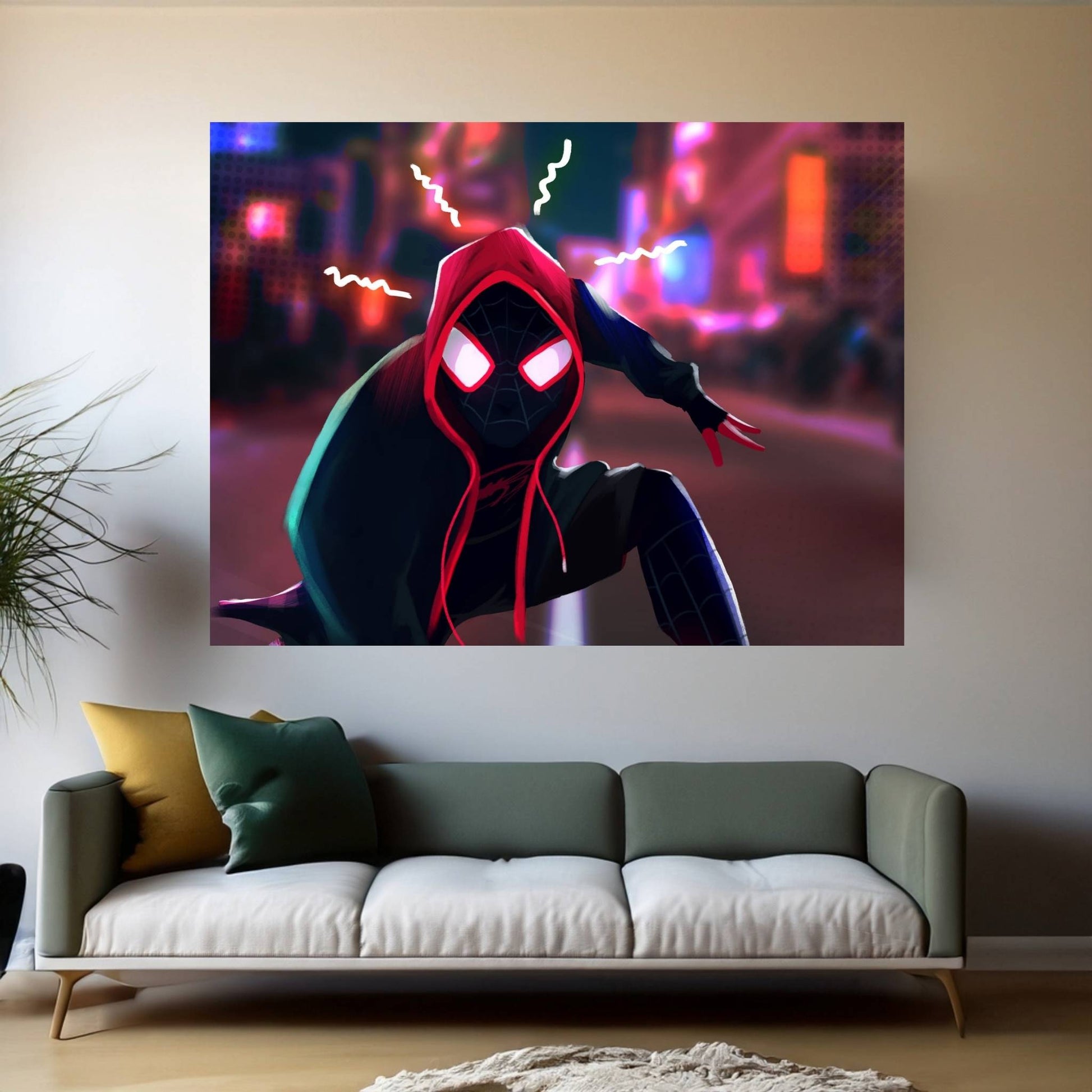 Spiderman Canvas Wall Art - Y Canvas